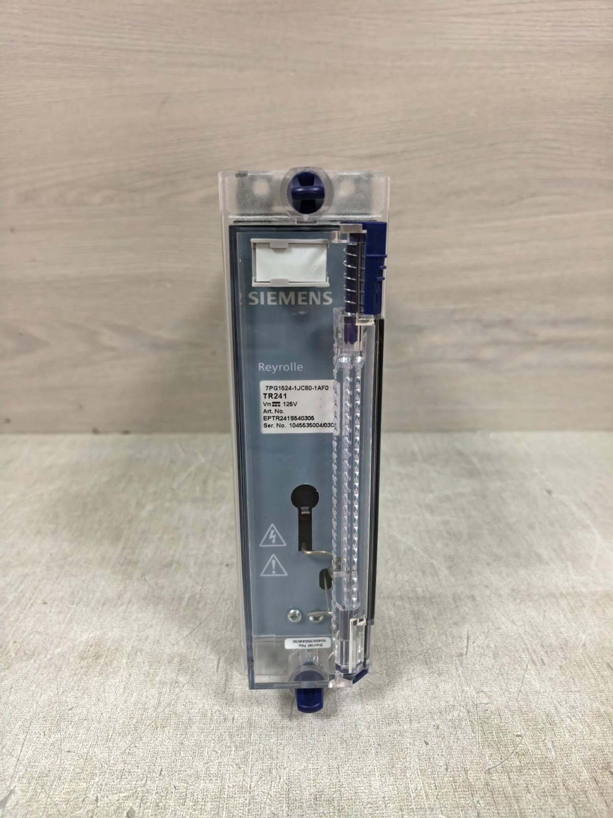 Siemens TR241 SIEMENS TR241 EPTR241S540305 PROTECTION RELAY 125V 5