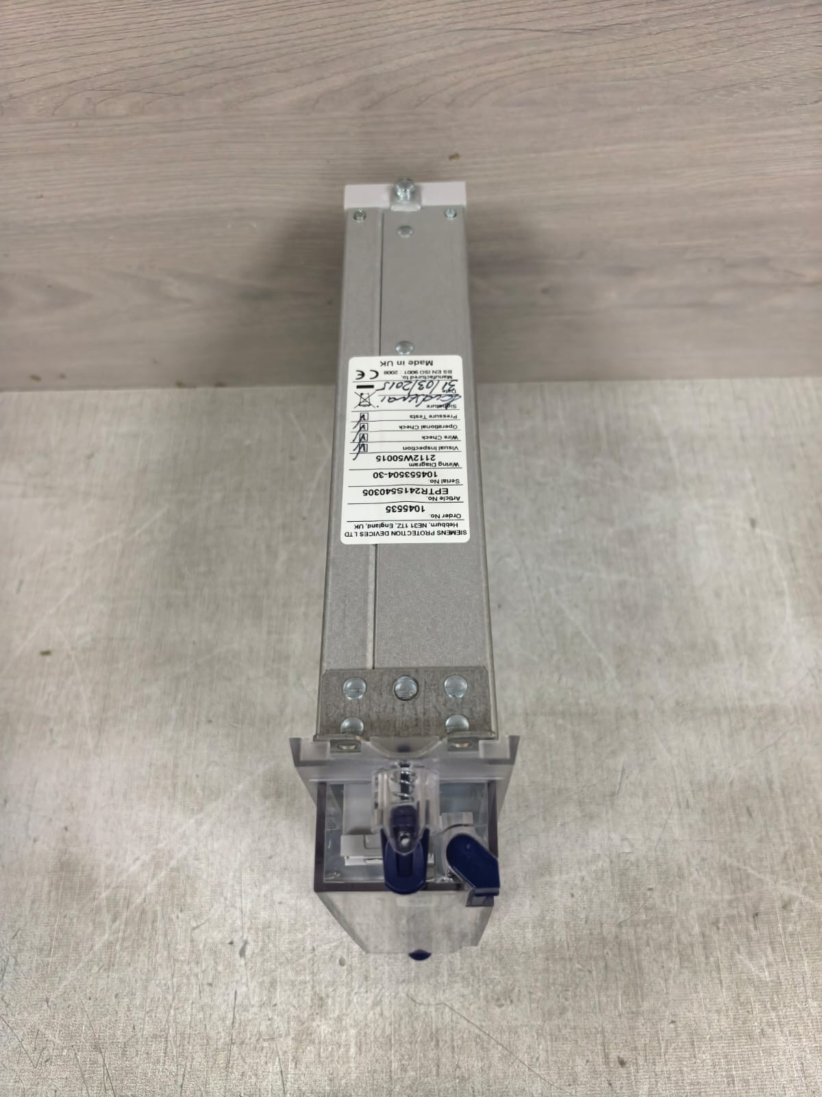 Siemens TR241 SIEMENS TR241 EPTR241S540305 PROTECTION RELAY 125V 7