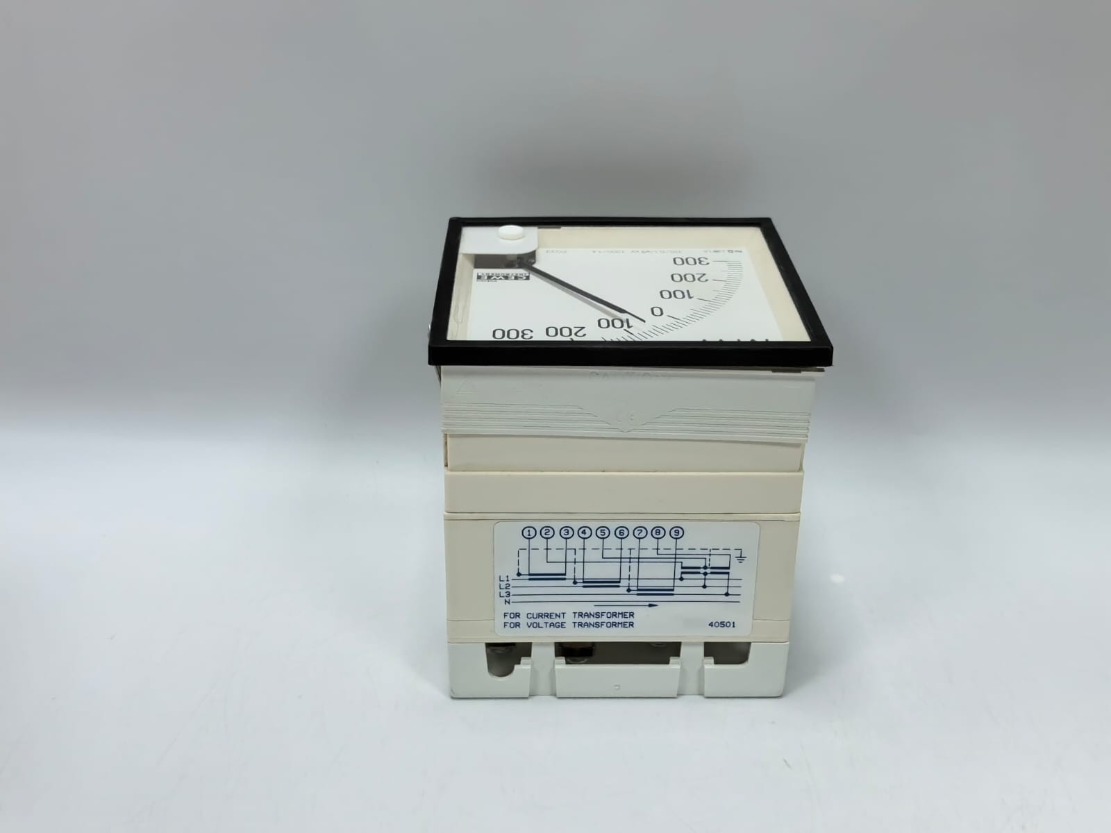 CEWE PQ33 CEWE INSTRUMENTS PQ33 ANALOG PANEL METER 9521 300-0-300MW 5