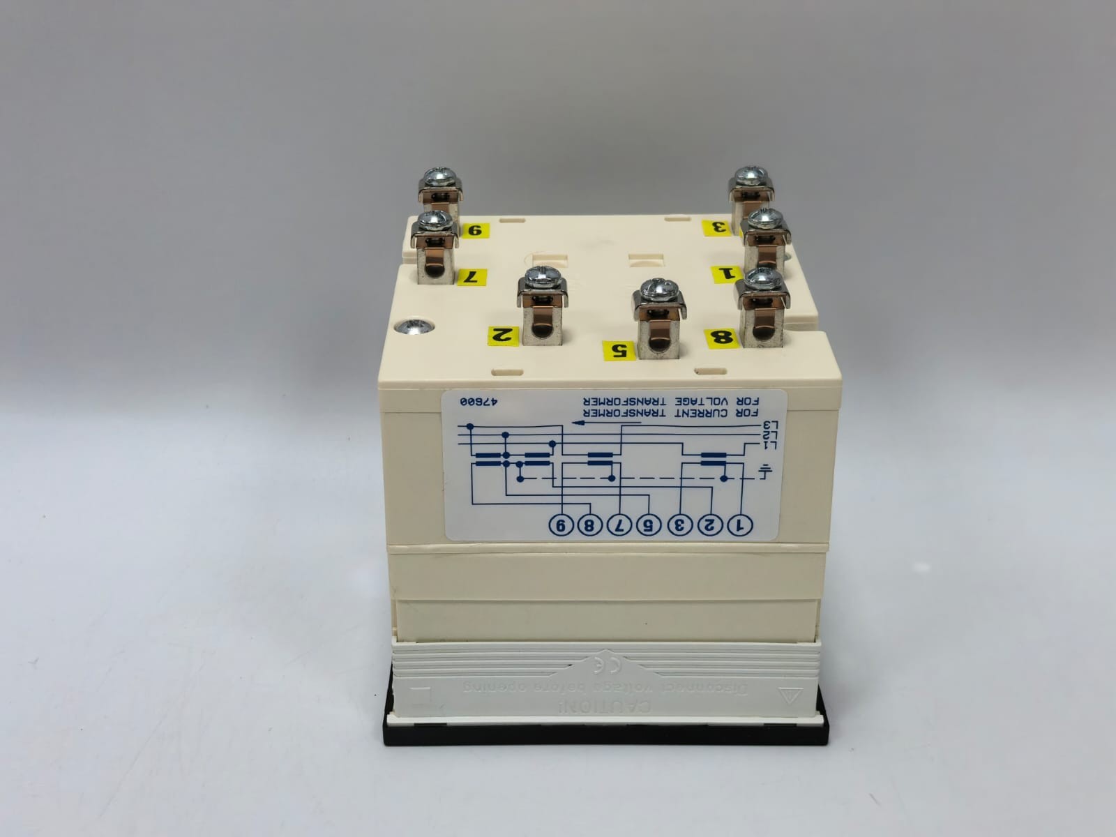 CEWE QL23 CEWE INSTRUMENTS QL23 ANALOG PANEL METER 280-0-280MVAR 5
