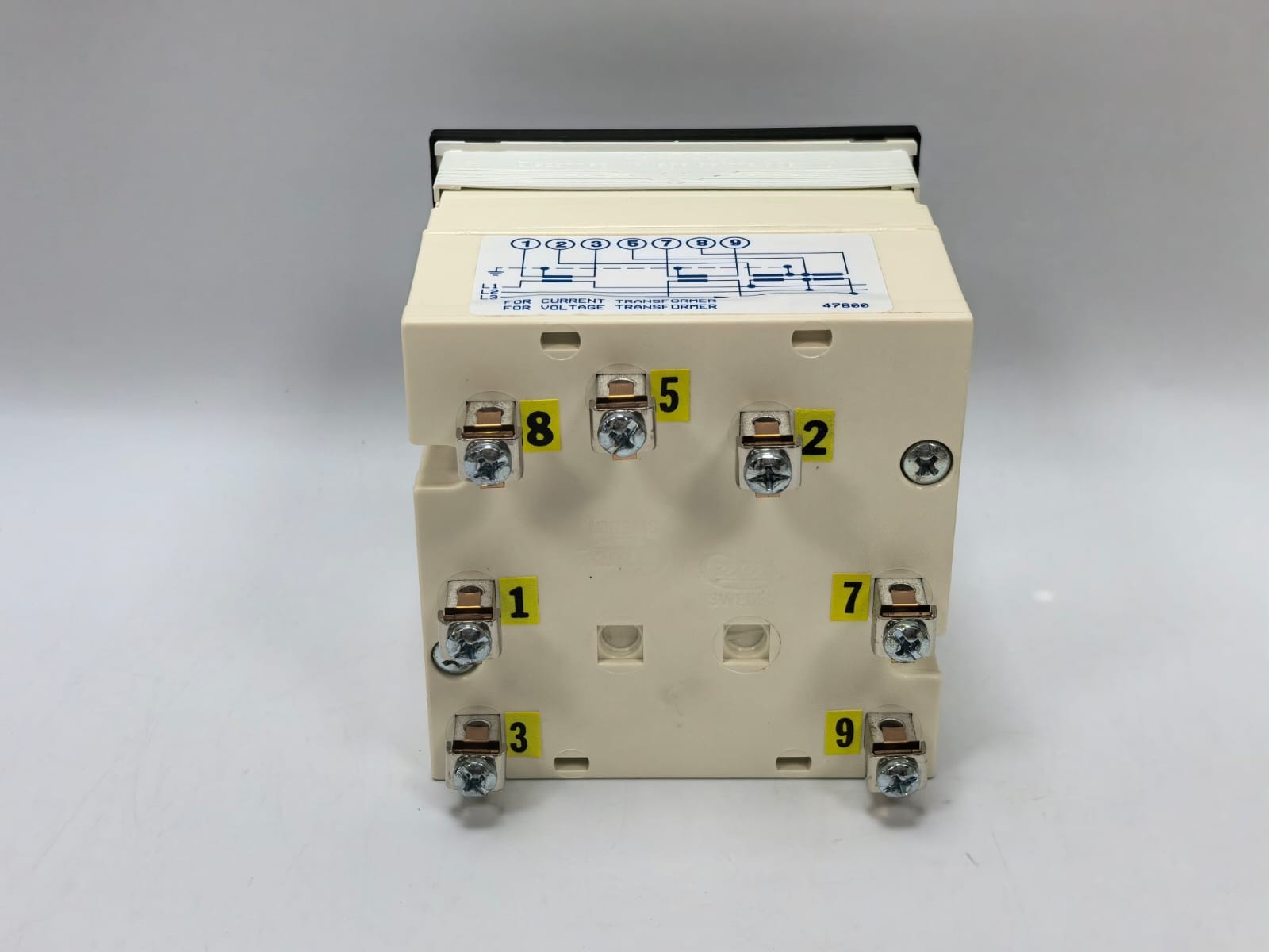 CEWE QL23 CEWE INSTRUMENTS QL23 ANALOG PANEL METER 280-0-280MVAR 8