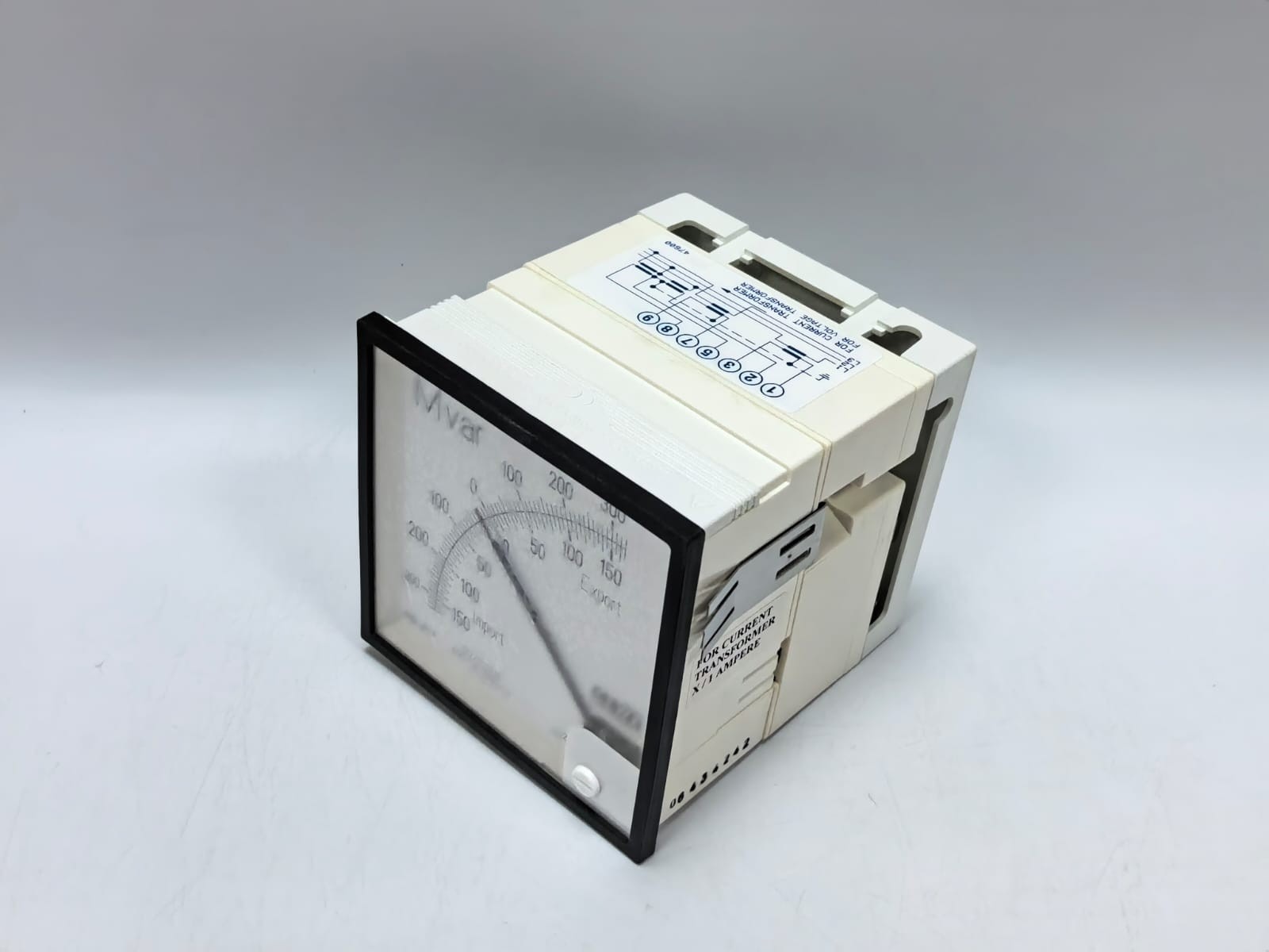 CEWE QQ23 CEWE INSTRUMENT QQ23 ANALOG PANEL METER 9535 165-0-165MVAR /330-0-330MVAR 10
