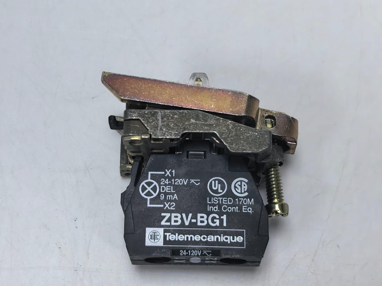 Schneider Electric ZB4 BVBG1 TELEMECANIQUE ZB4 BVBG1 SERIES LIGHT BLOCK 4