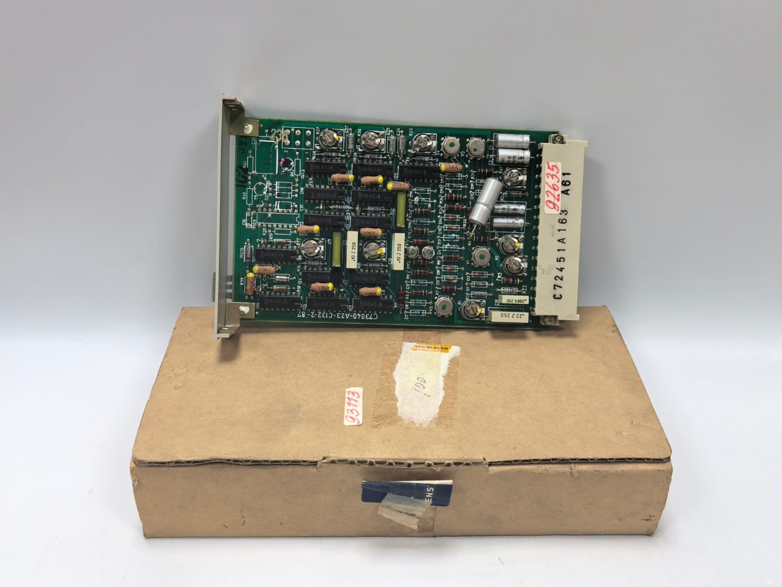 SIEMENS 7TL 3023-1/DD PCB BOARD C73040-A23-C132-2-87