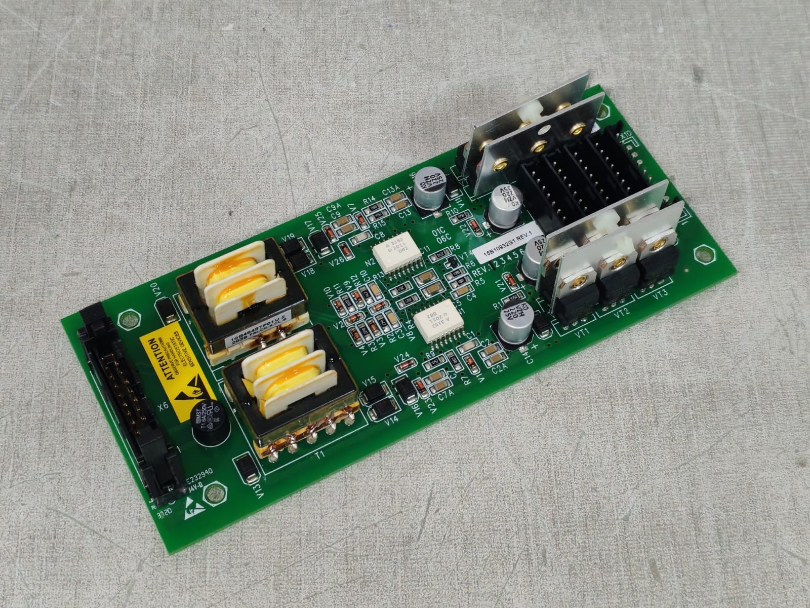 Emerson 15B10932G1 REV.1 /15H50545 REV.C VERTIV 15B10932G1 REV.1 /15H50545 REV.C IGBT DRIVER BOARD 5