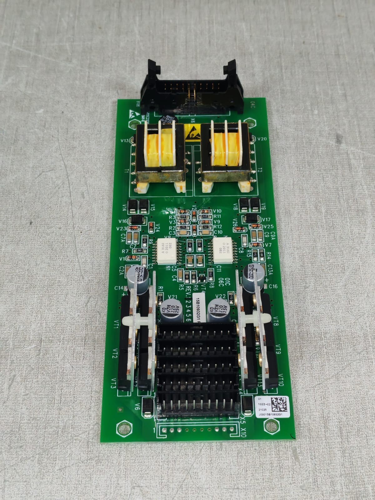 Emerson 15B10932G1 REV.1 /15H50545 REV.C VERTIV 15B10932G1 REV.1 /15H50545 REV.C IGBT DRIVER BOARD 7