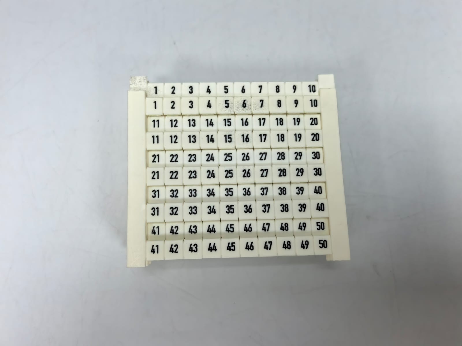 Weidmuller DEK 5 FW 1-50 WEIDMULLER DEK 5 FW 1-50 CONNECTOR MARKER 0473460001 2