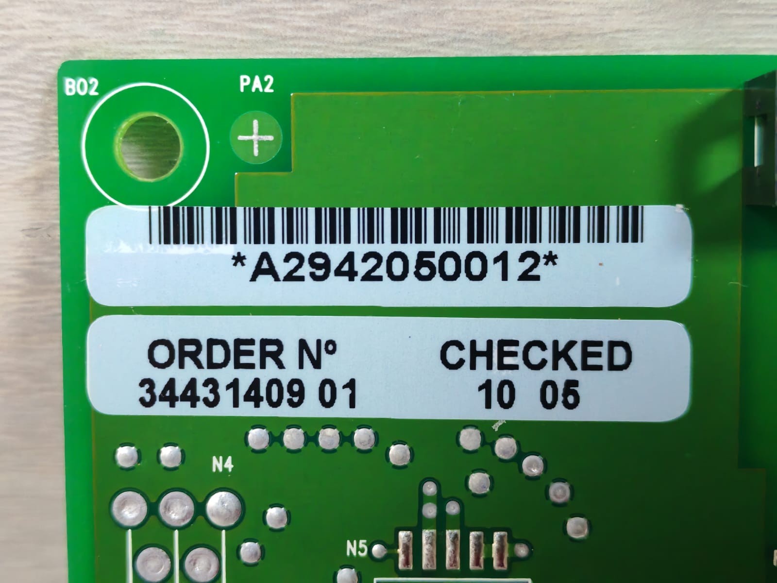 Siemens LIF-3 34431409-01 SIEMENS LIF-3 34431409-01 Z5542595-P04 CIRCUIT BOARD 2