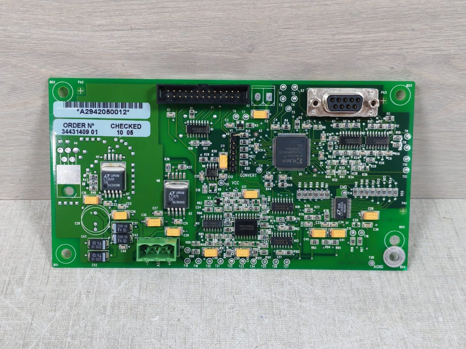 SIEMENS LIF-3 34431409-01 Z5542595-P04 CIRCUIT BOARD