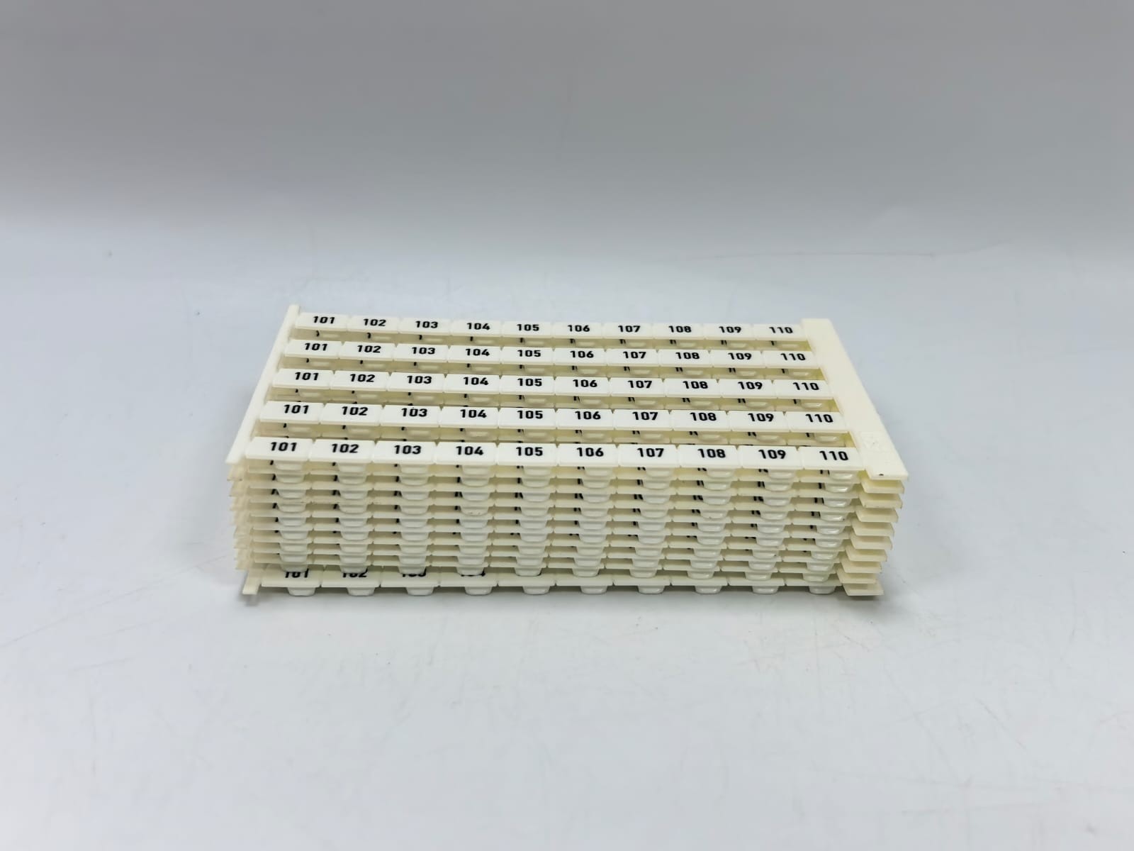 Weidmuller DEK 8 FWZ 101-110 WEIDMULLER DEK 8 FWZ 101-110 TERMINAL MARKERS 1276960101 4