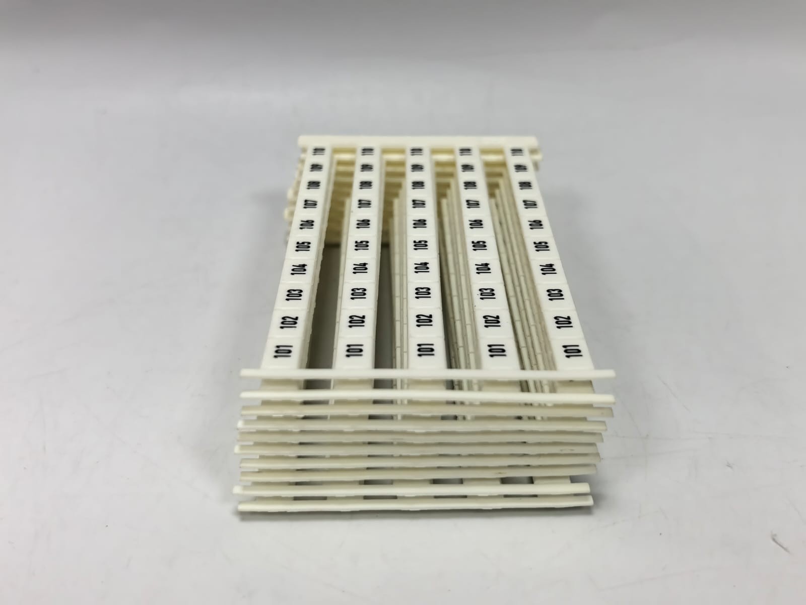 Weidmuller DEK 8 FWZ 101-110 WEIDMULLER DEK 8 FWZ 101-110 TERMINAL MARKERS 1276960101 6