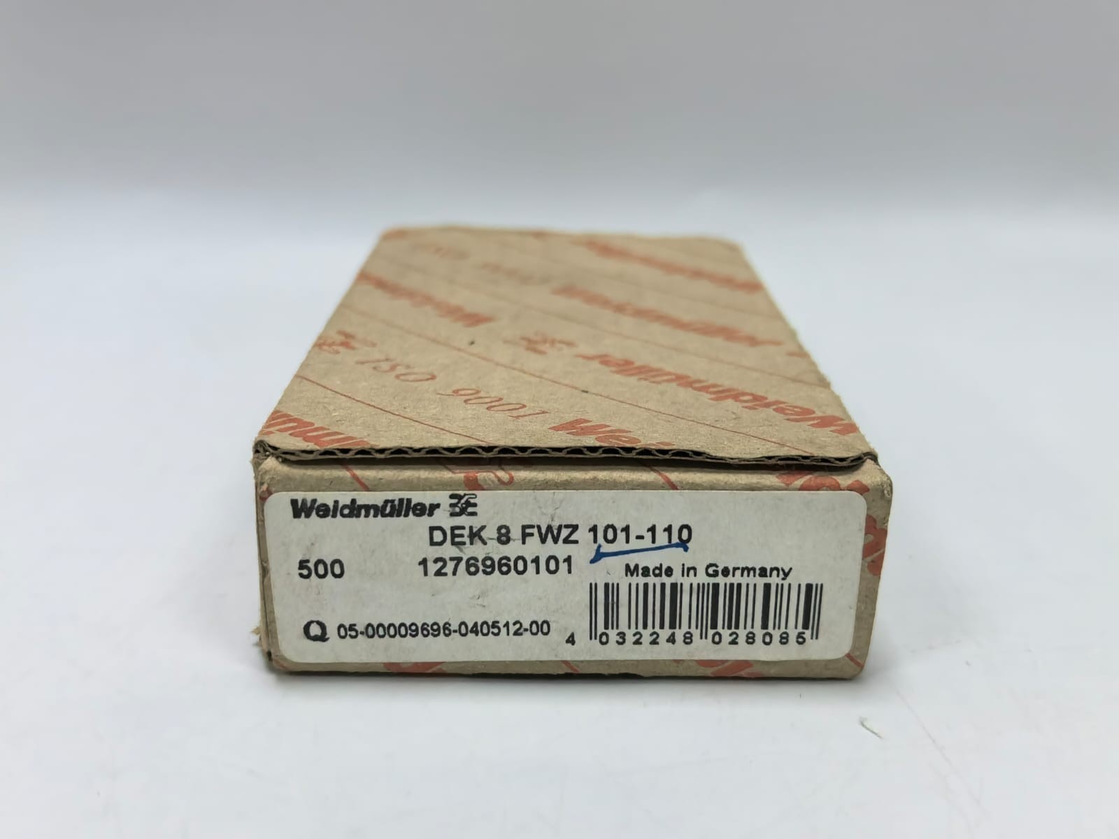 Weidmuller DEK 8 FWZ 101-110 WEIDMULLER DEK 8 FWZ 101-110 TERMINAL MARKERS 1276960101 8