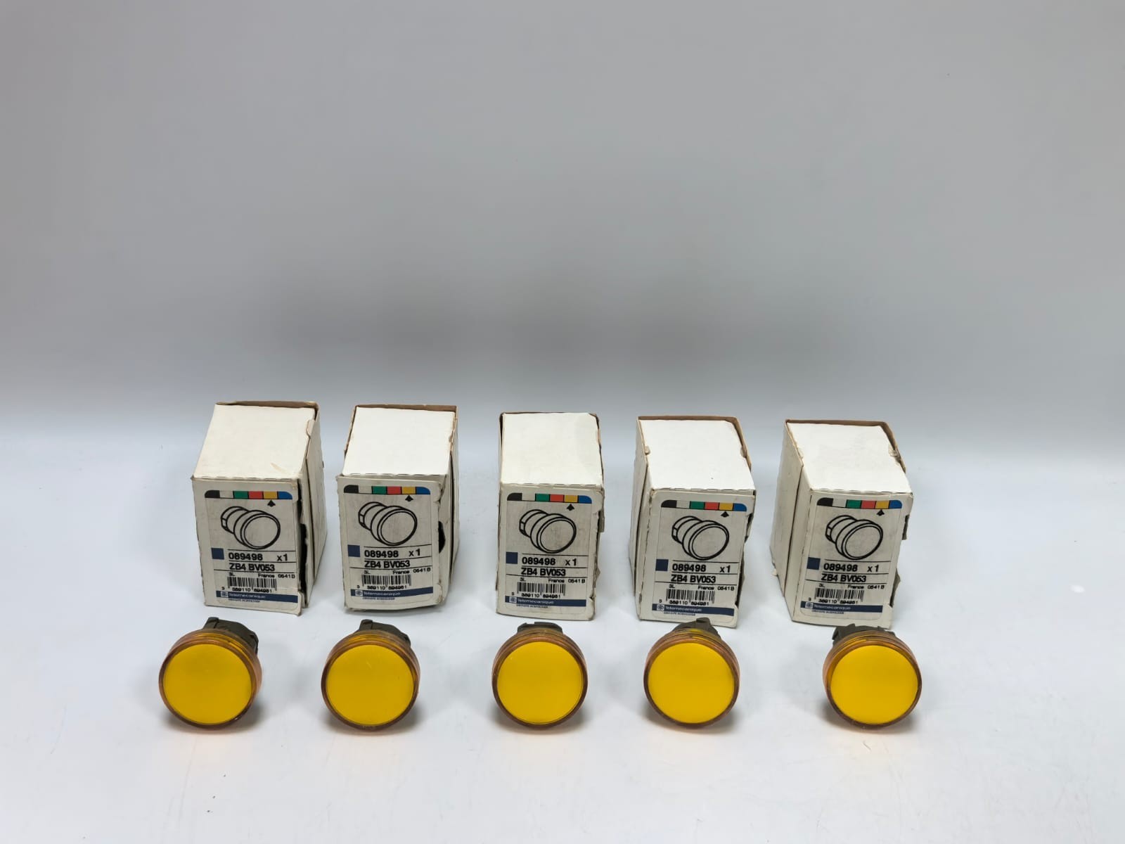 TELEMECANIQUE ZB4 BV053 ORANGE PILOT LIGHT HEAD