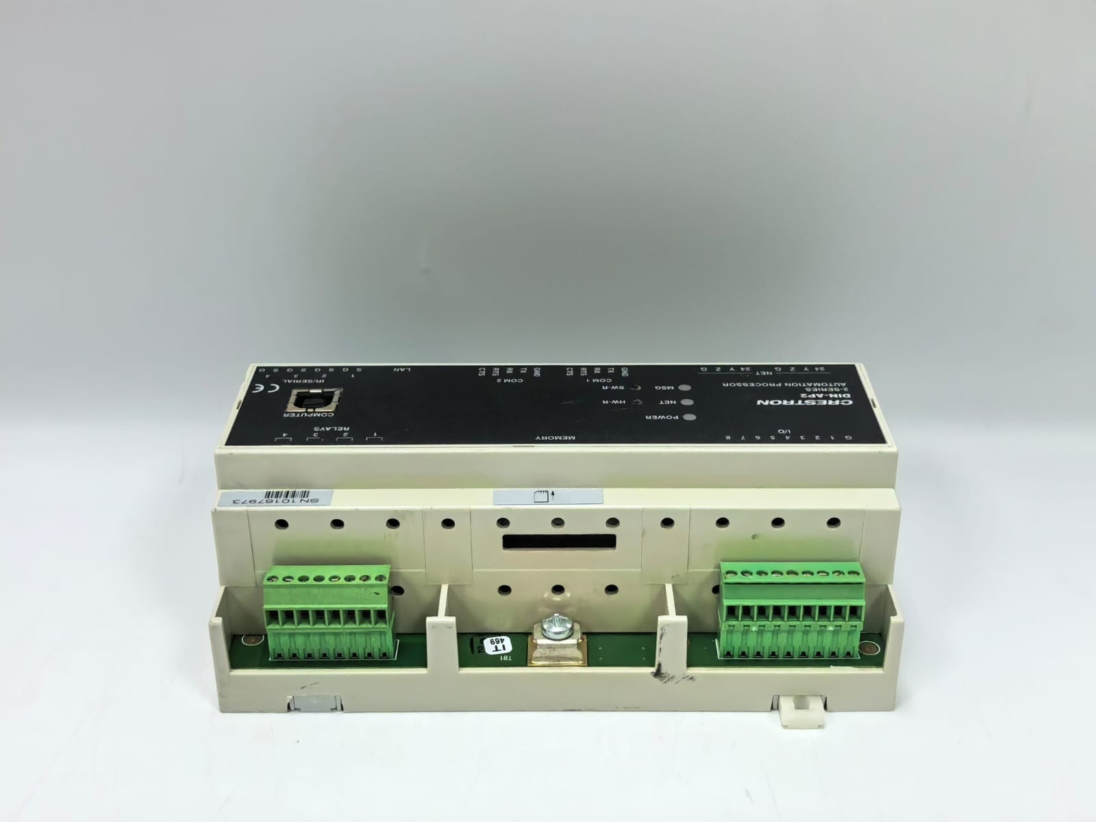 Crestron DIN-AP2 CRESTRON DIN-AP2 2-SERIES AUTOMATION PROCESSOR INPUT 24V DC,0.33A 8