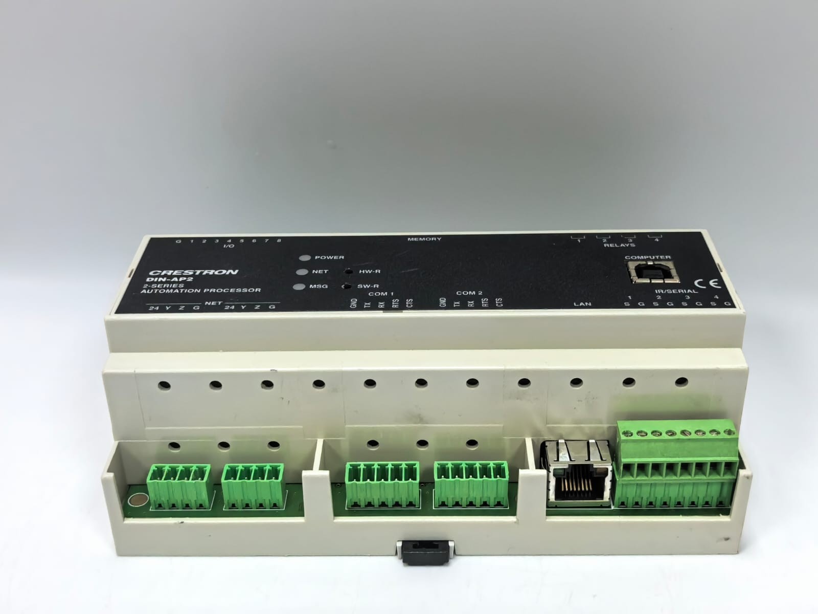 Crestron DIN-AP2 CRESTRON DIN-AP2 2-SERIES AUTOMATION PROCESSOR INPUT 24V DC,0.33A 9