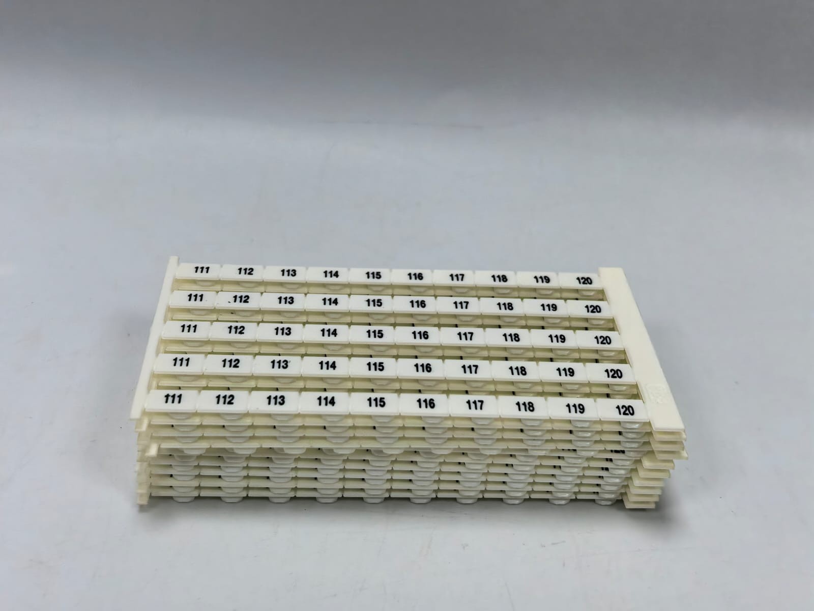 Weidmuller DEK 8 FWZ 111-120 WEIDMULLER DEK 8 FWZ 111-120 TERMINAL MARKERS 1276960111 4