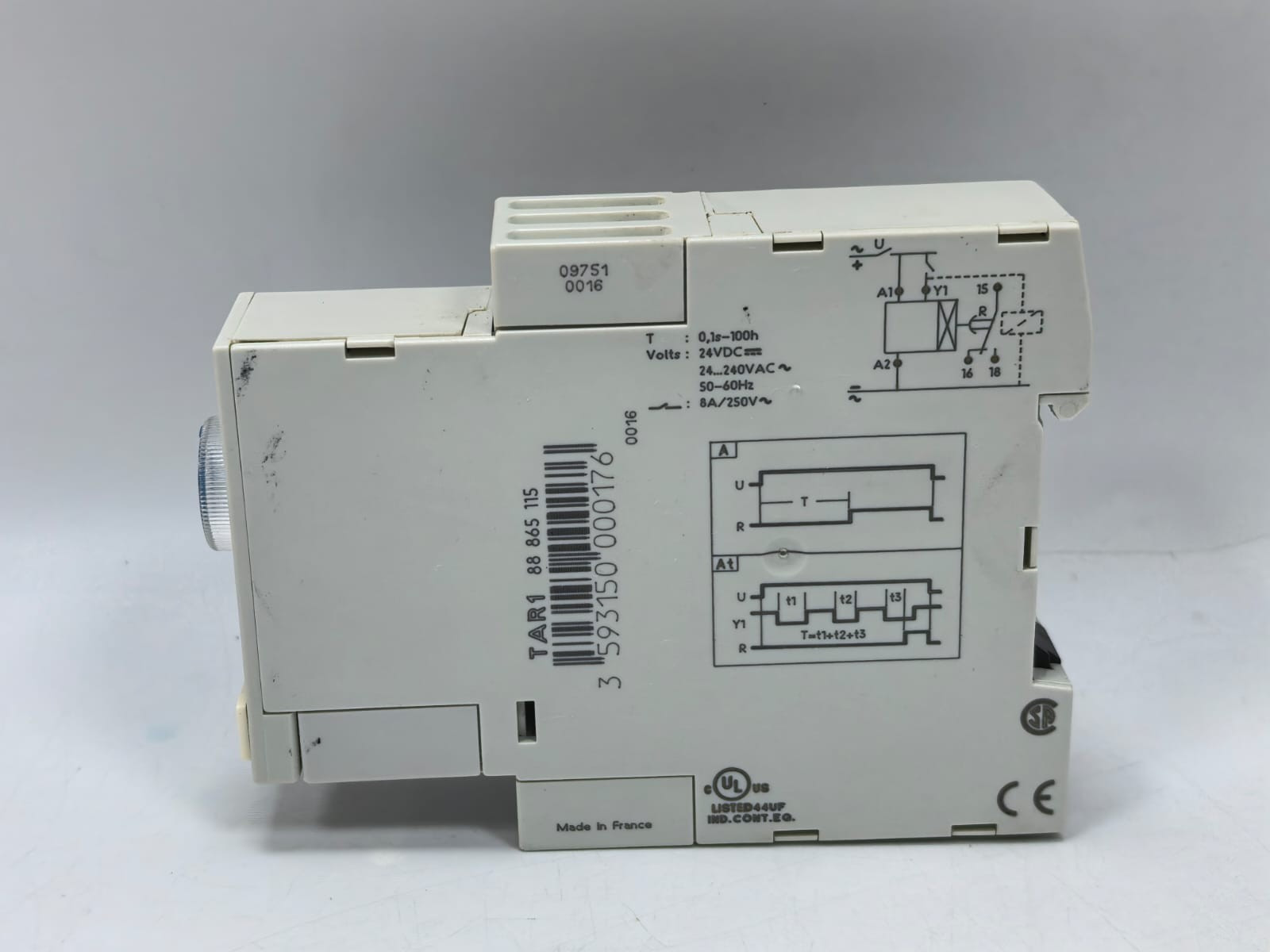 Crouzet TAR1 CROUZET TAR1 TIME RELAY 88865115 4