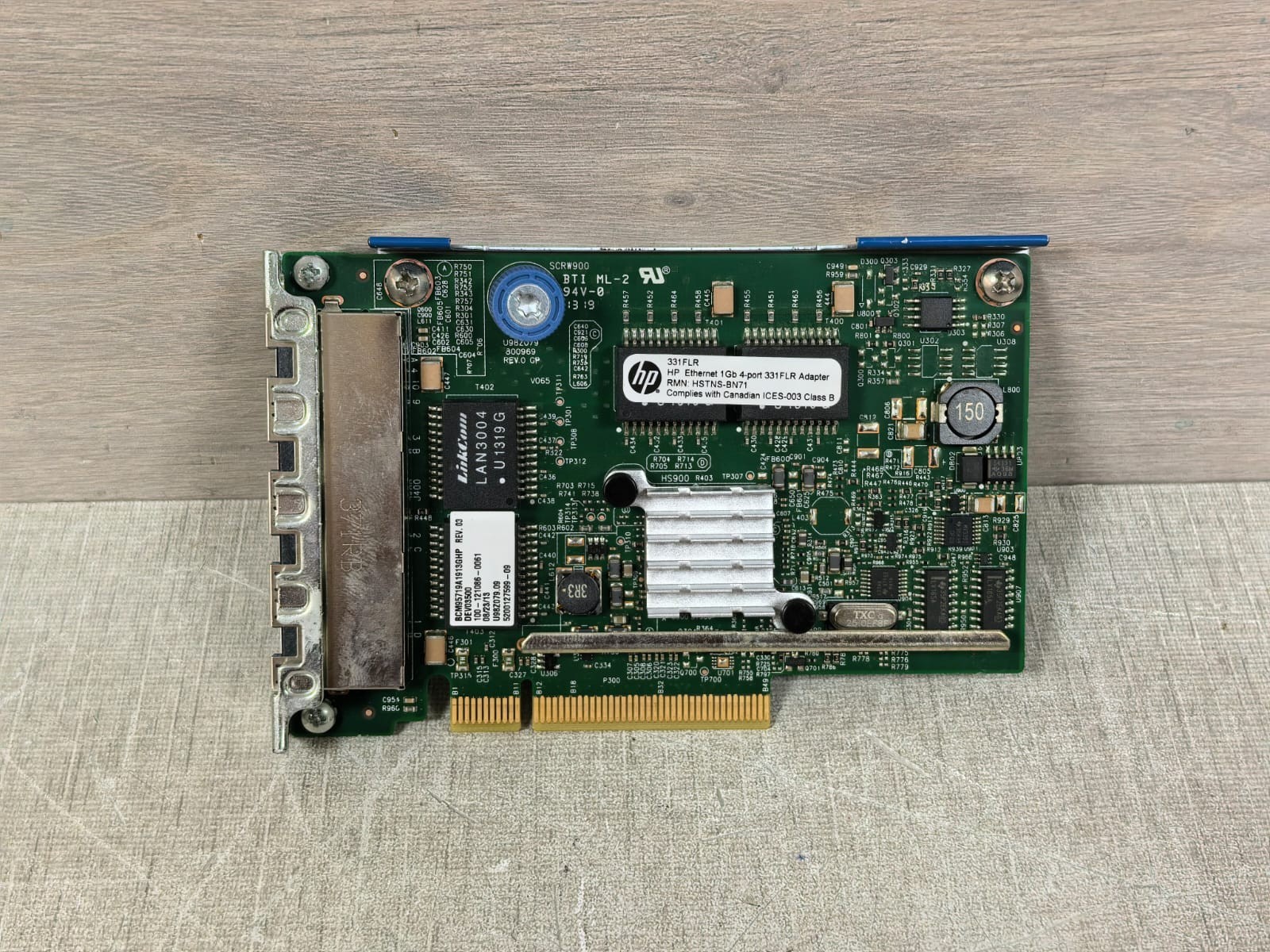 HP 331FLR HP 331FLR HP ETHERNET 1GB 4-PORT 331FLR ADAPTER 2