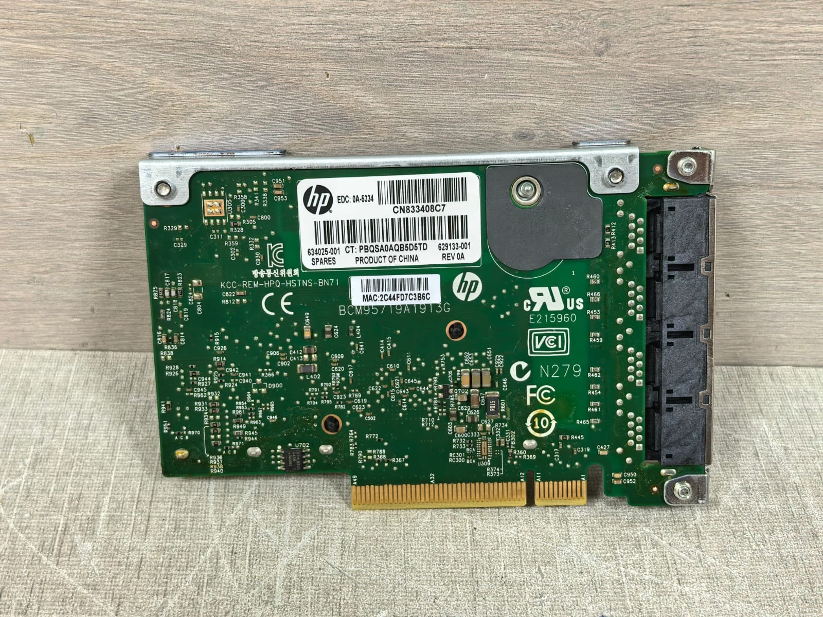 HP 331FLR HP 331FLR HP ETHERNET 1GB 4-PORT 331FLR ADAPTER 3