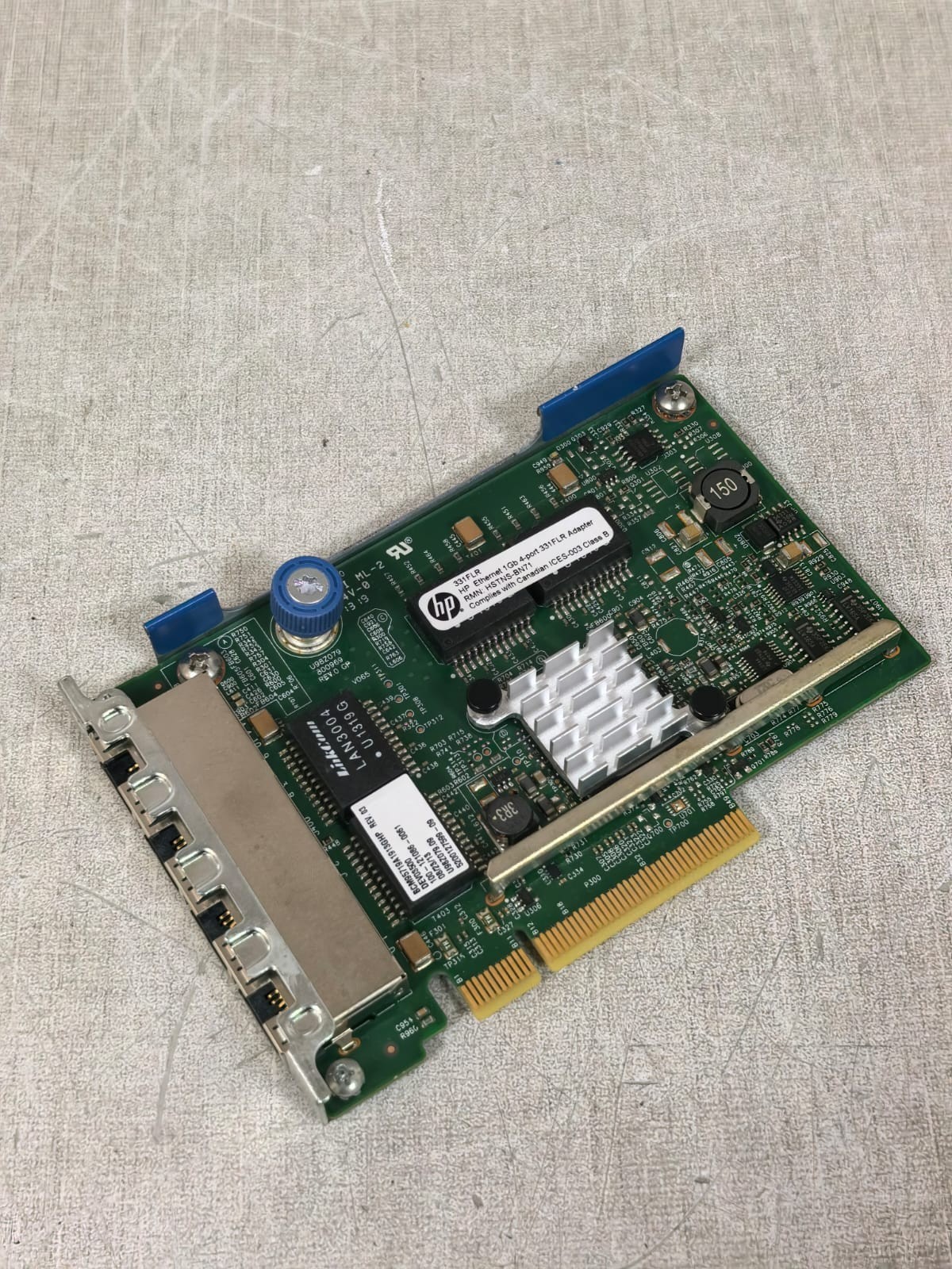 HP 331FLR HP 331FLR HP ETHERNET 1GB 4-PORT 331FLR ADAPTER 4