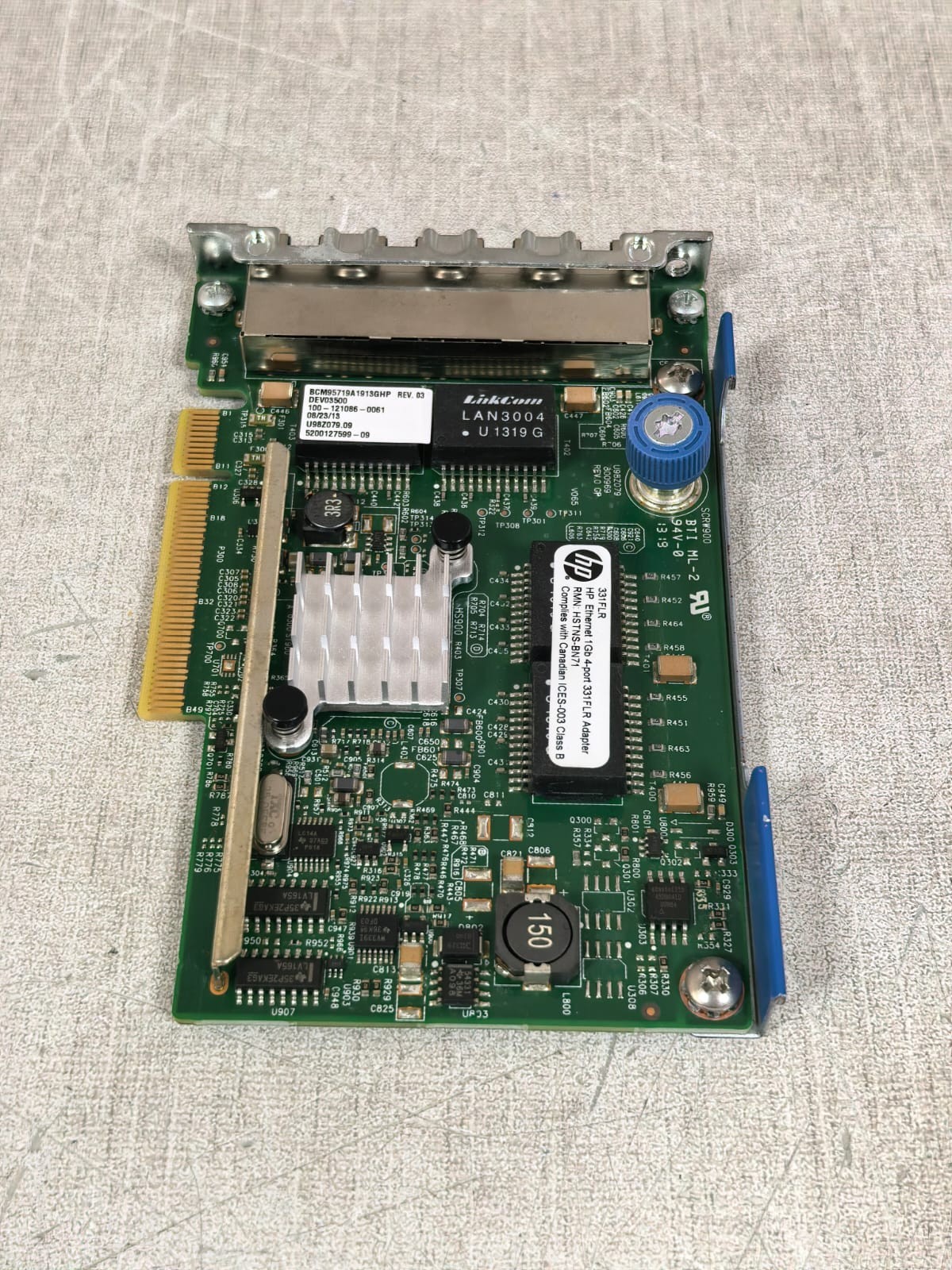 HP 331FLR HP 331FLR HP ETHERNET 1GB 4-PORT 331FLR ADAPTER 10