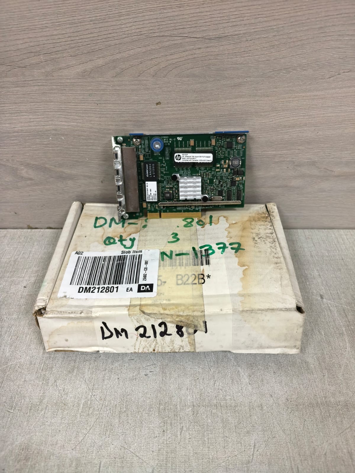 HP 331FLR HP ETHERNET 1GB 4-PORT 331FLR ADAPTER