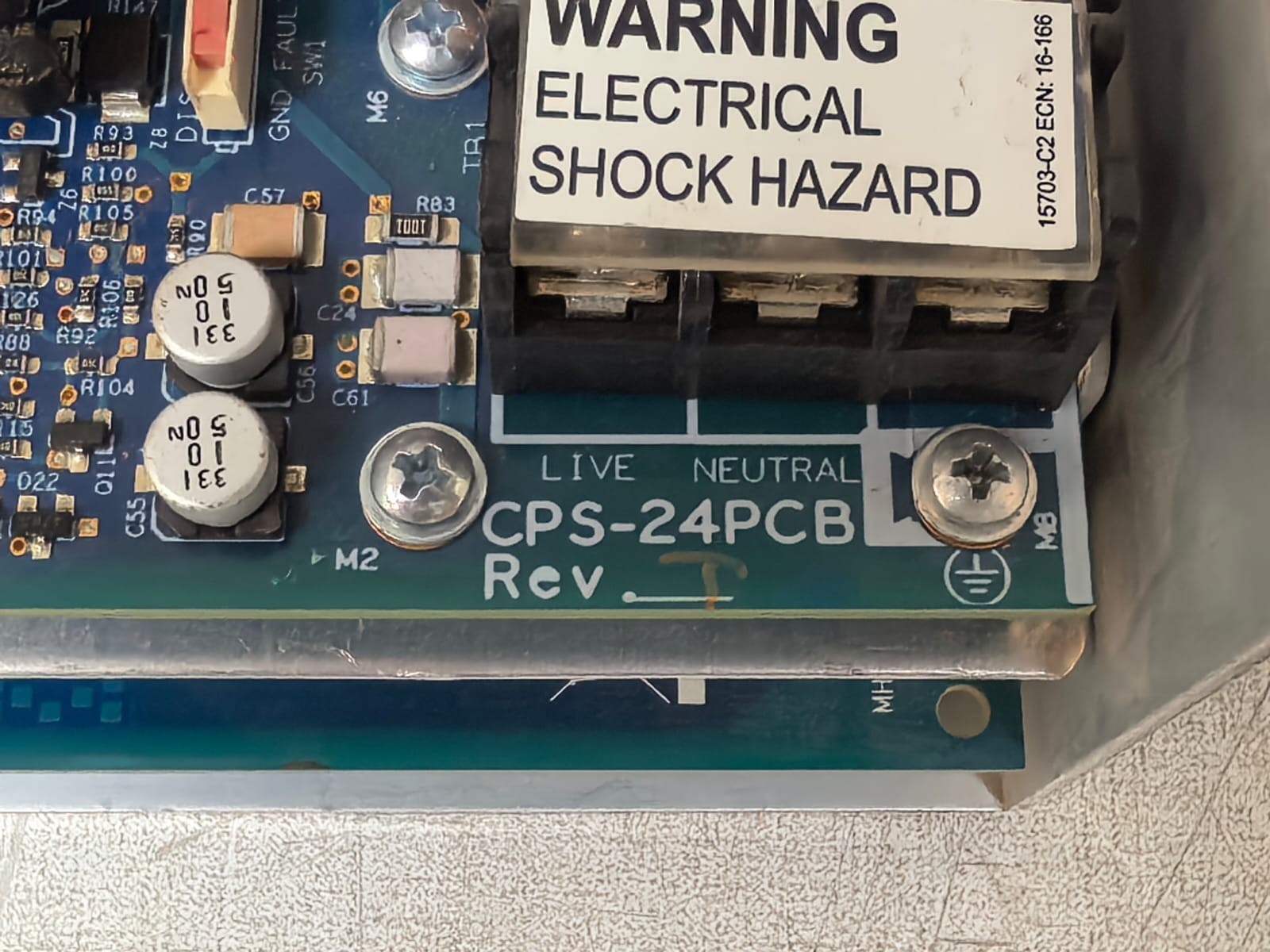 Honeywell CPS-24PCB NOTIFIER BY HONEYWELL AMPS-K2PCB REV E / CPS-24PCB REV J POWER SUPPLY 7