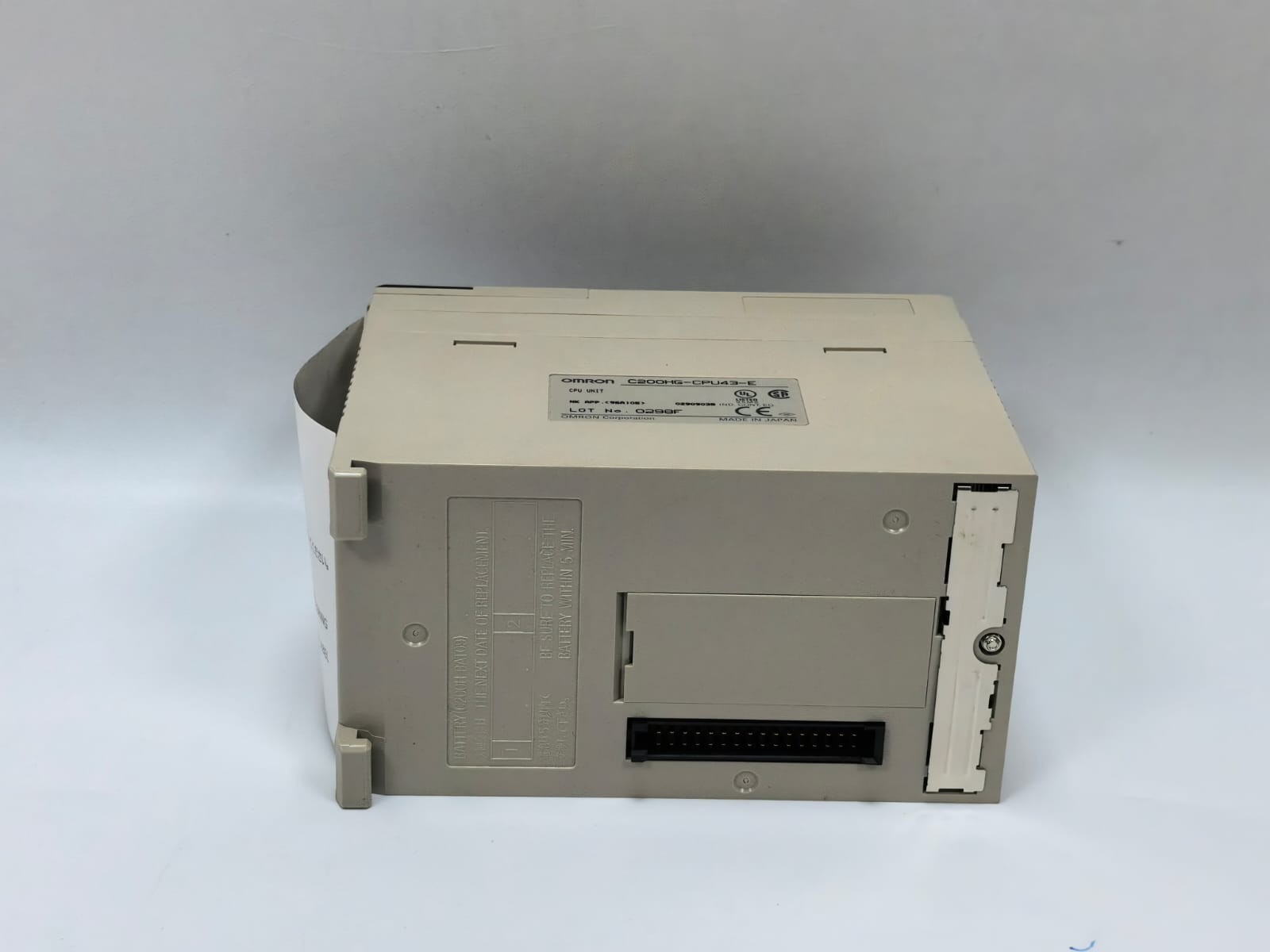 Omron OMRON C200HG-CPU43-E OMRON C200HG-CPU43-E PROGRAMMABLE CONTROLLER 9