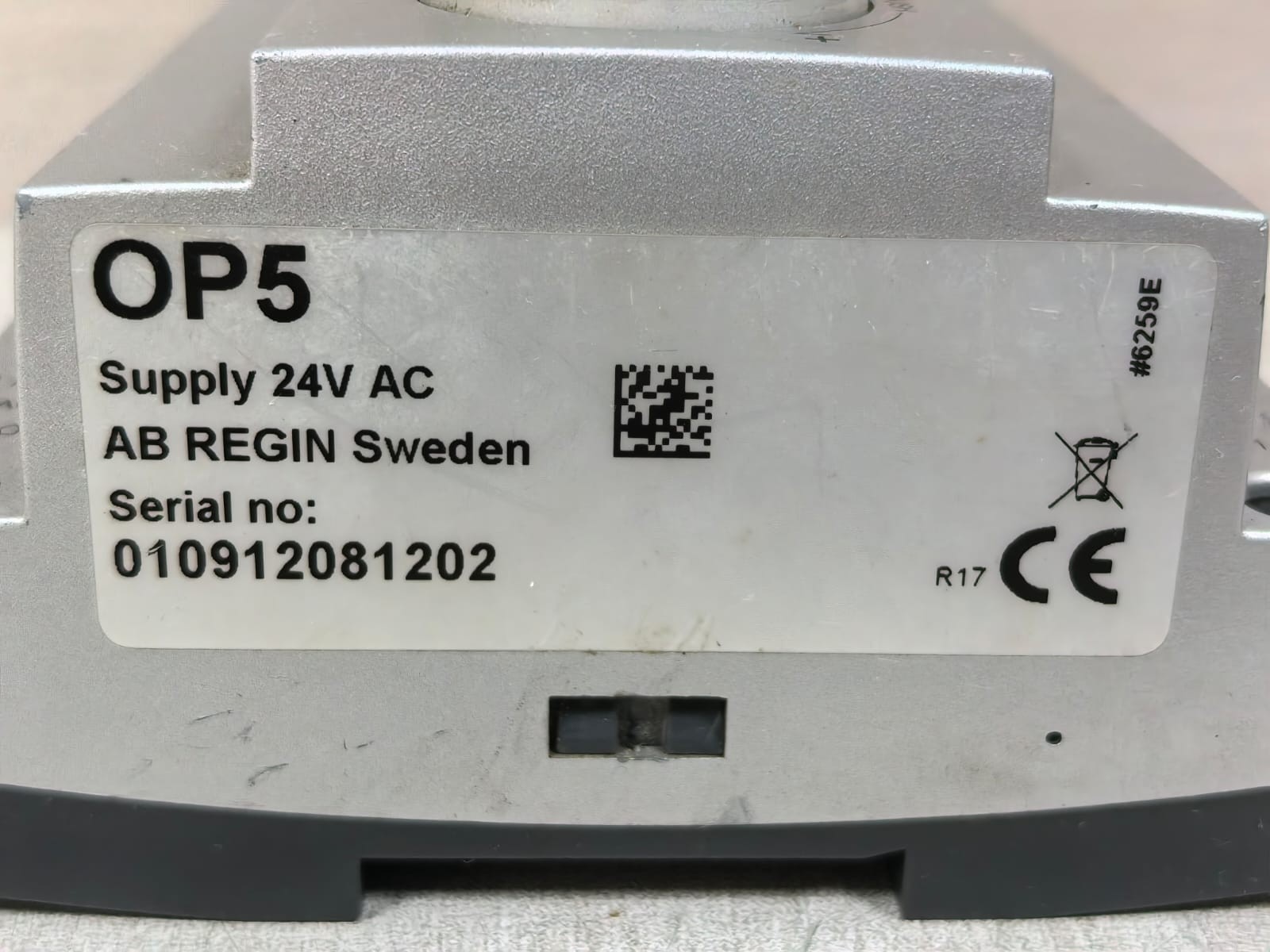 REGIN OPTIGO OP5 REGIN OPTIGO OP5 CONFIGURABLE CONTROLLER 24VAC 7
