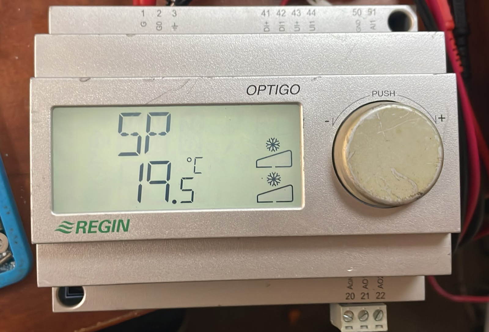 REGIN OPTIGO OP5 CONFIGURABLE CONTROLLER 24VAC