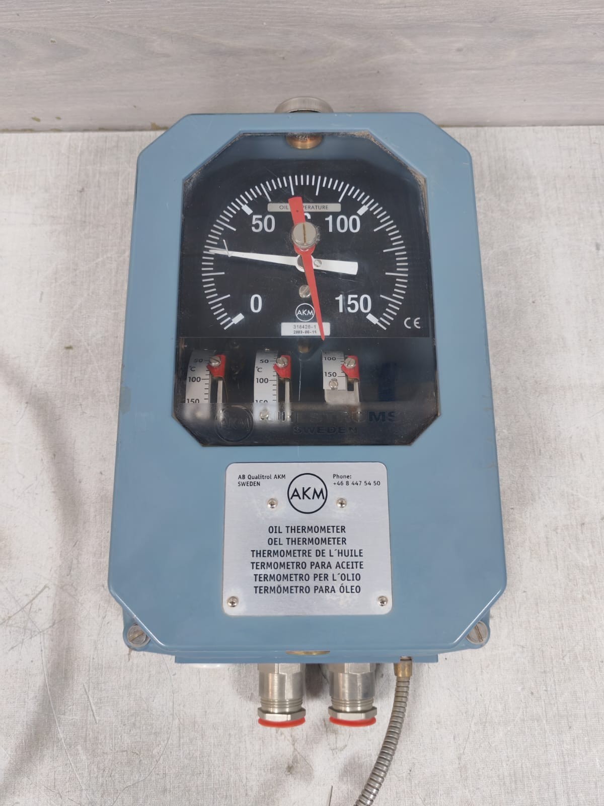 AKM TD50/76 AKM TD50/76 318426-1 OIL THERMOMETER 2