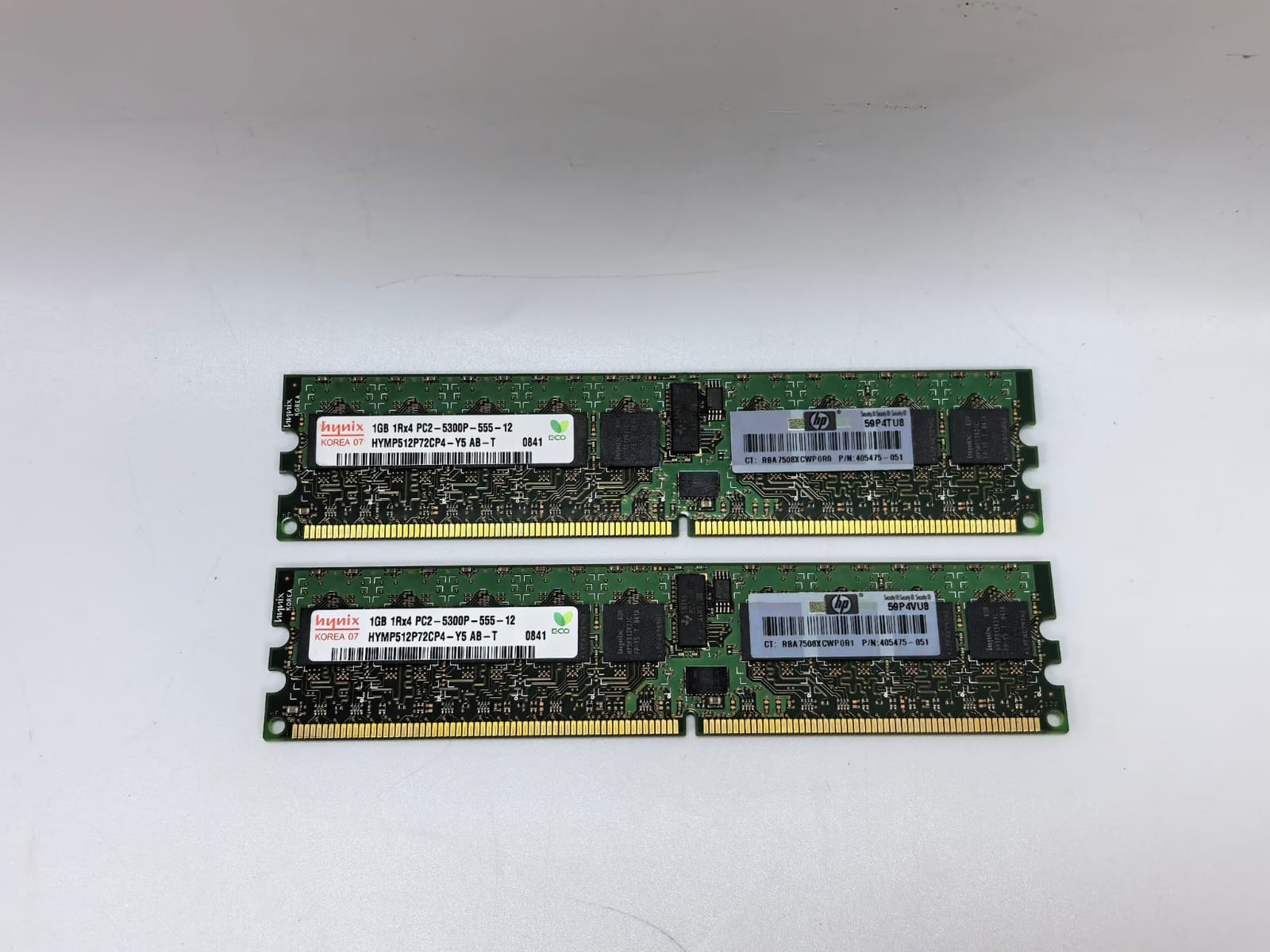 HP 405475-051 1GB 1RX4 PC2-5300P-555-12