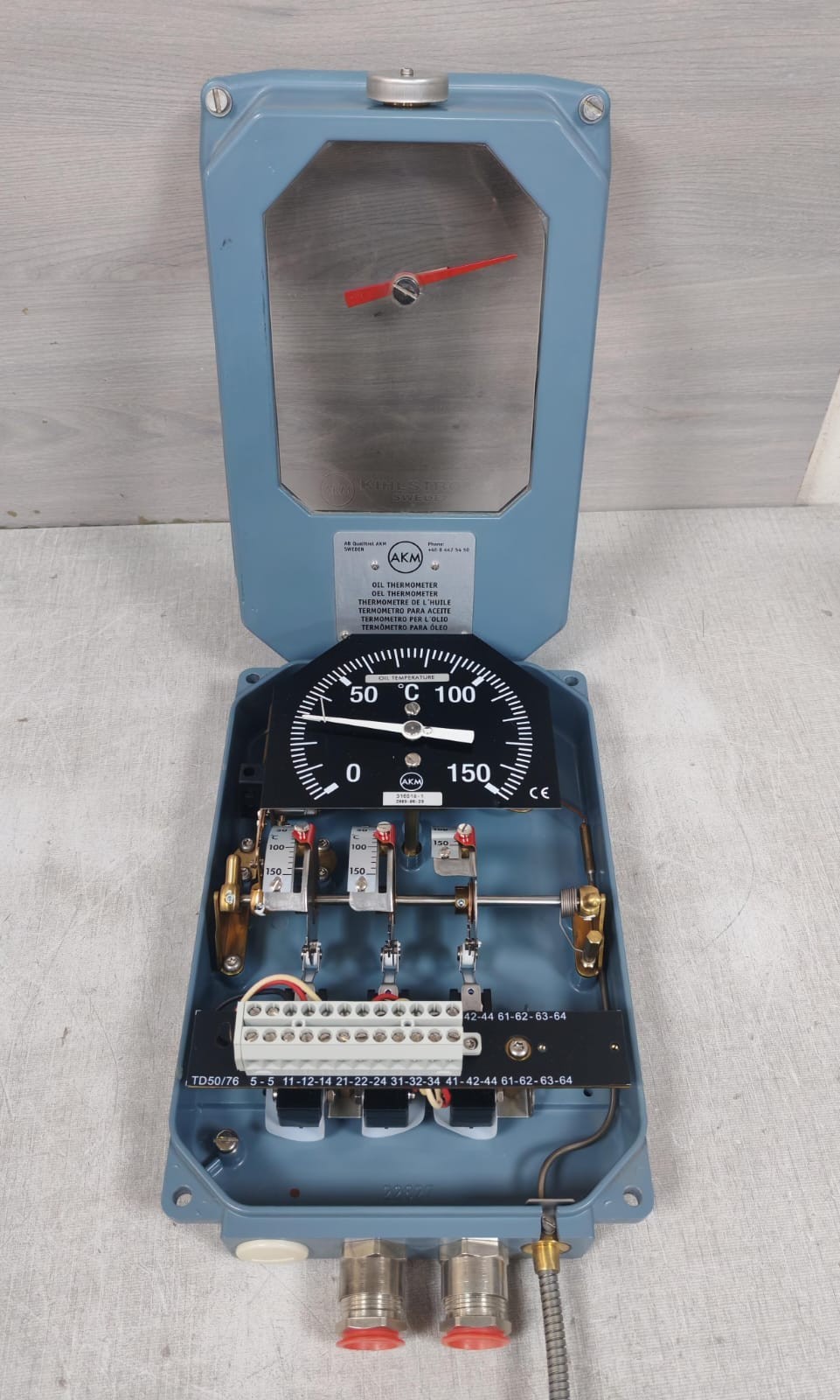AKM TD50/76 AKM TD50/76 316518-1 OIL THERMOMETER 3