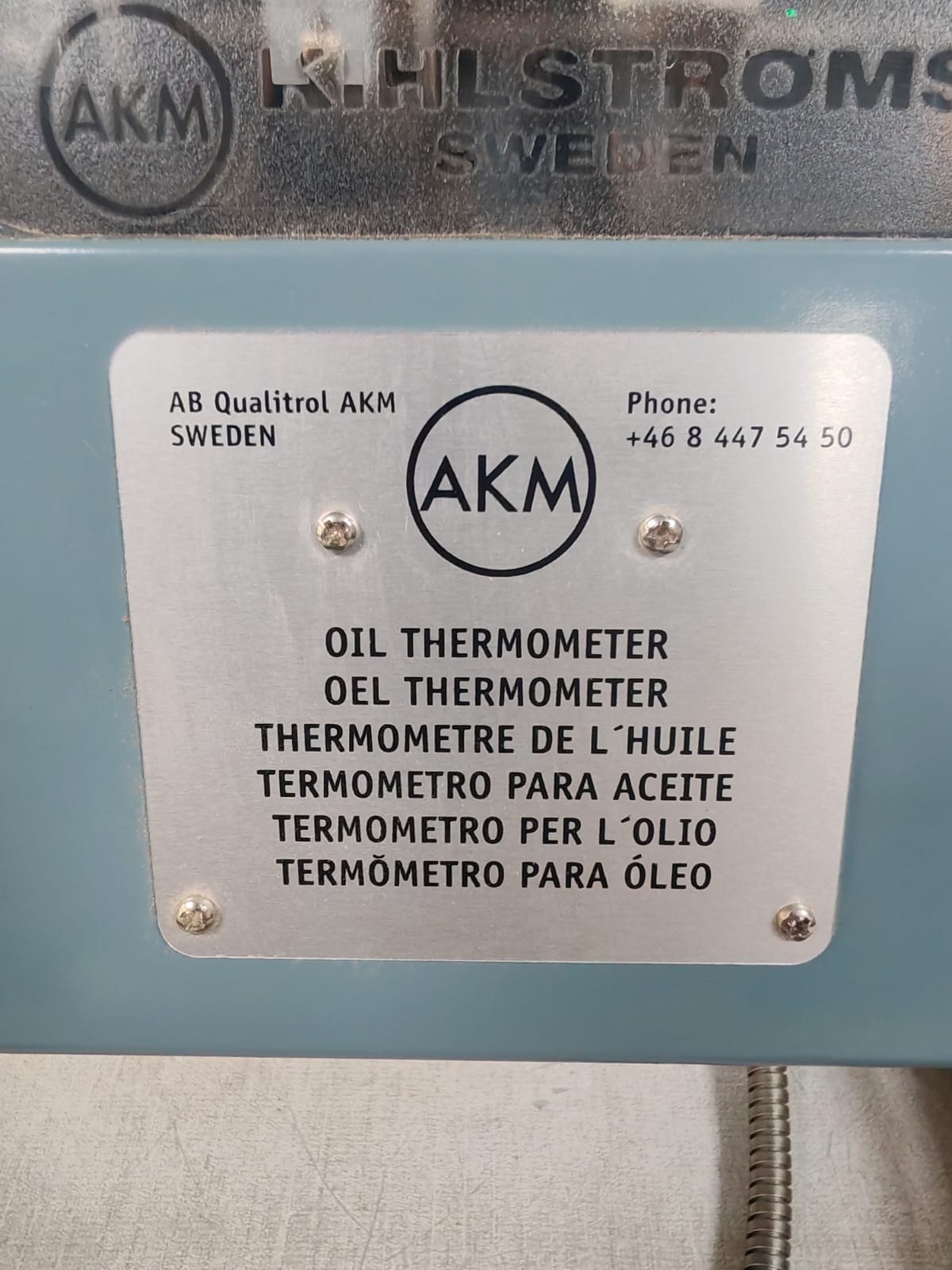 AKM TD50/76 AKM TD50/76 316518-1 OIL THERMOMETER 7