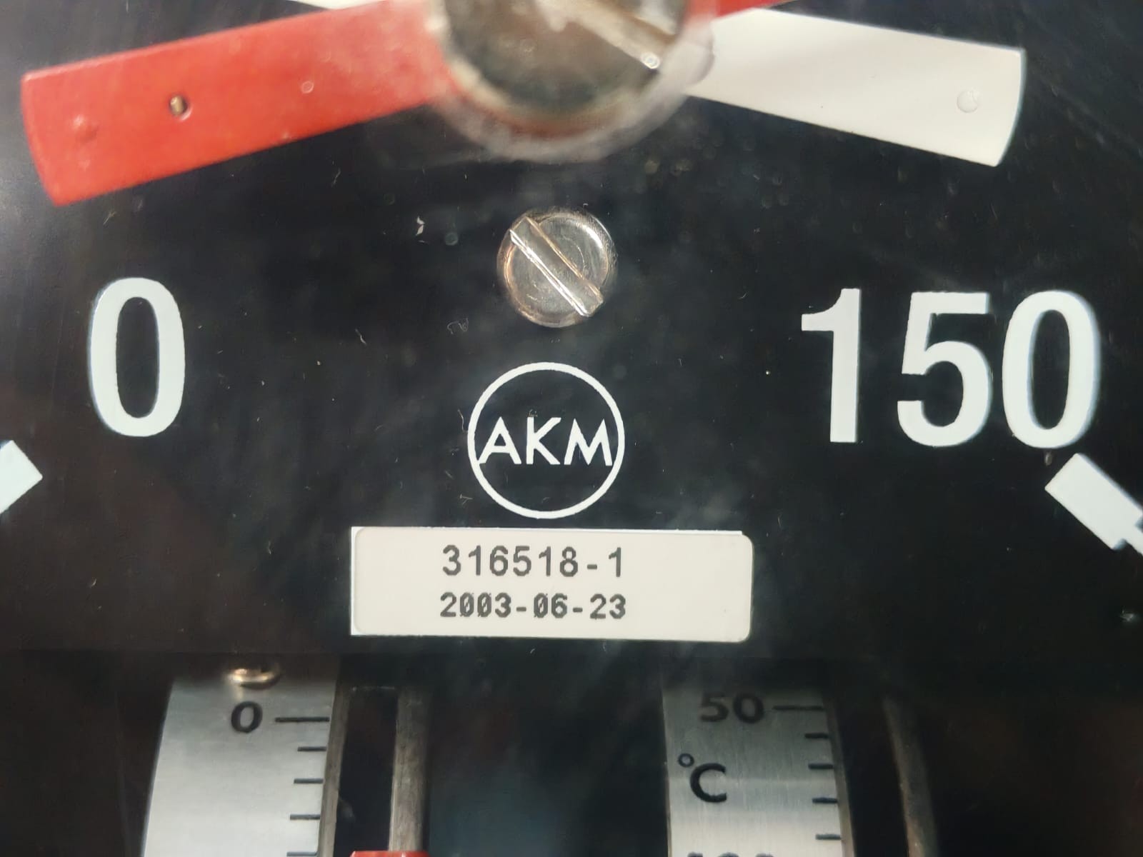 AKM TD50/76 AKM TD50/76 316518-1 OIL THERMOMETER 10