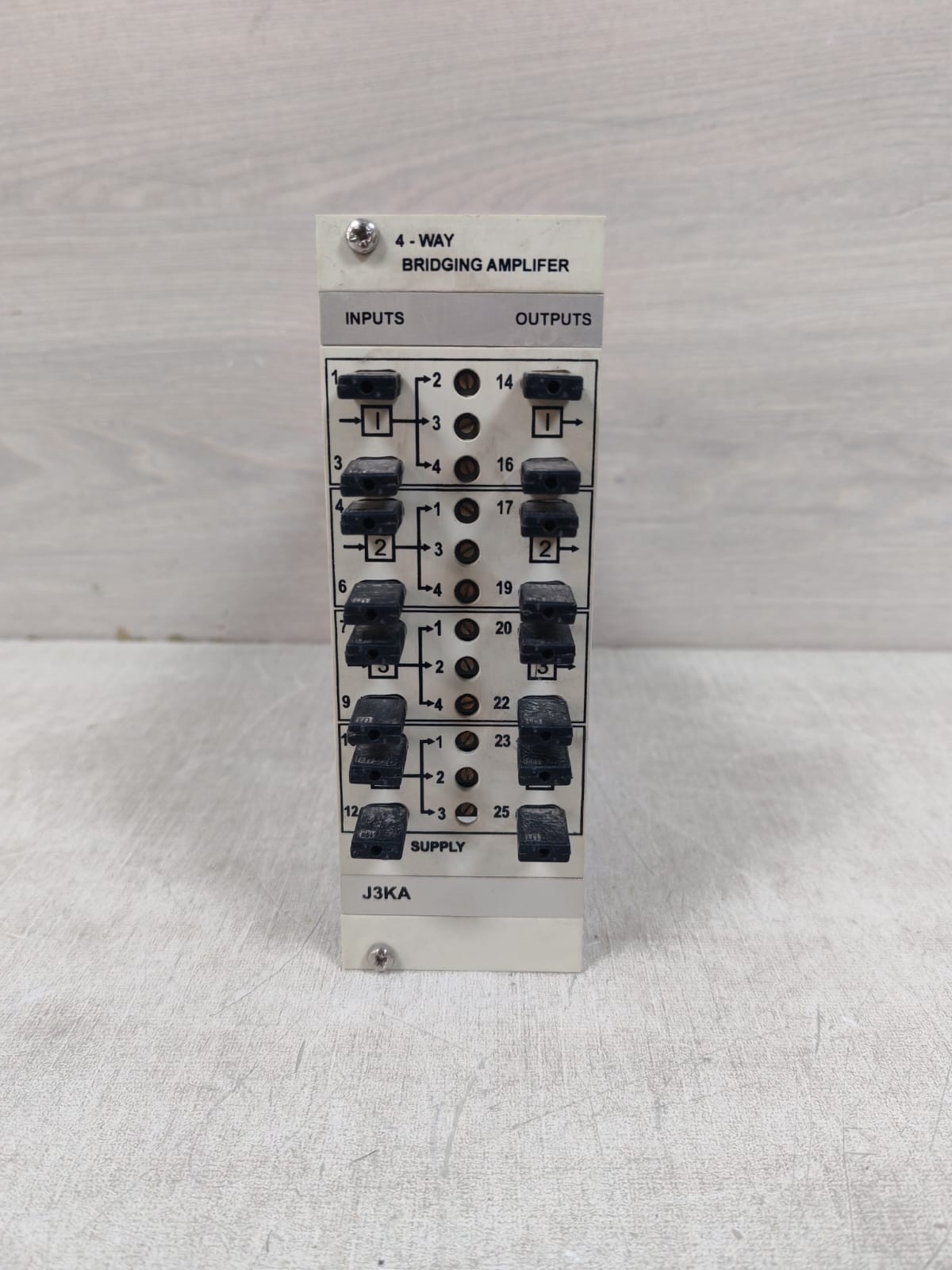 ABB J3KA 4- WAY BRIDGING AMPLIFER