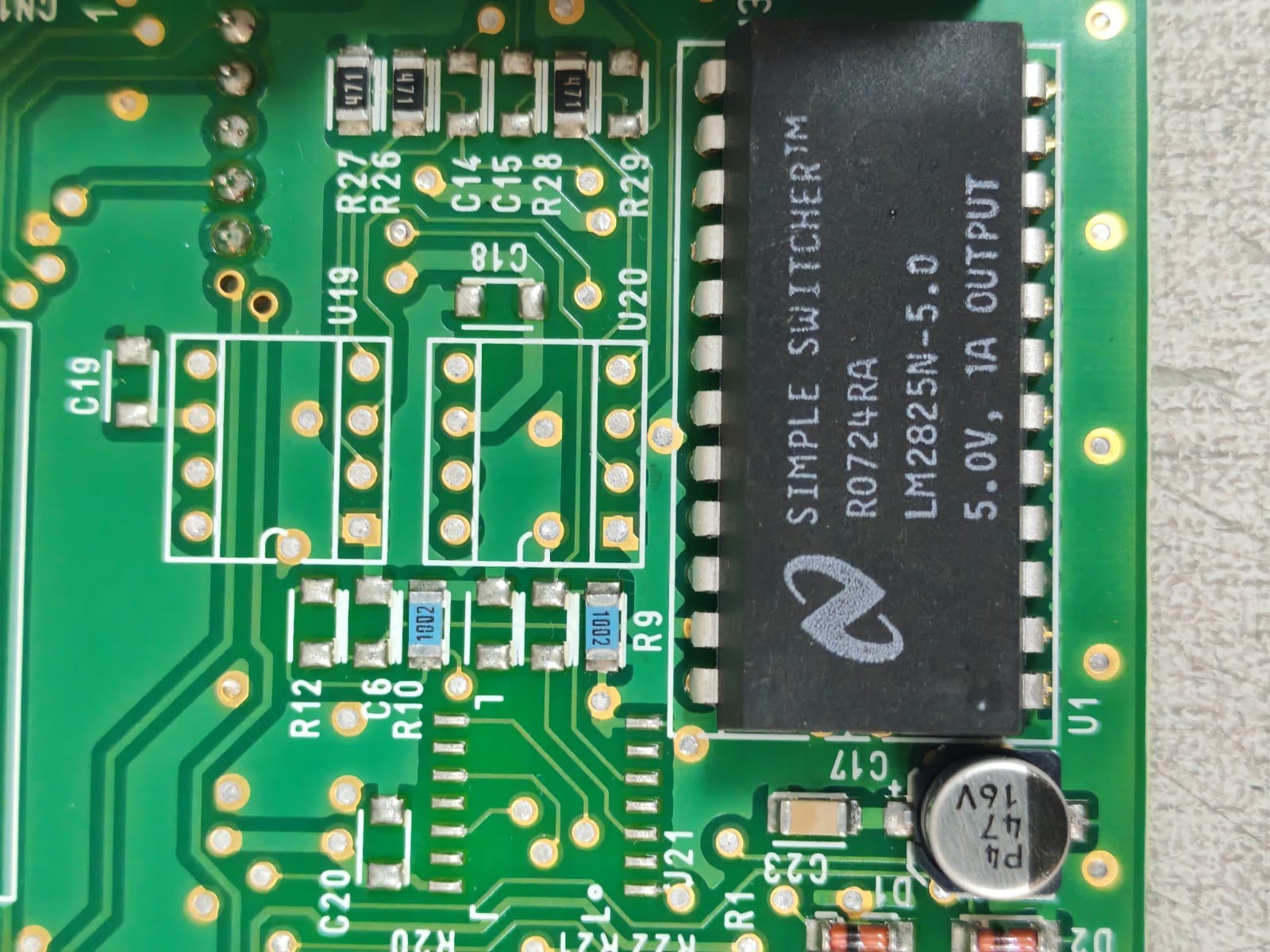 KIT CARTE DE CDE ACI 0807 15-400-129-00 KIT CARTE DE CDE H0293742 ACI 0807 15-400-129-00 CIRCUIT BOARD 9
