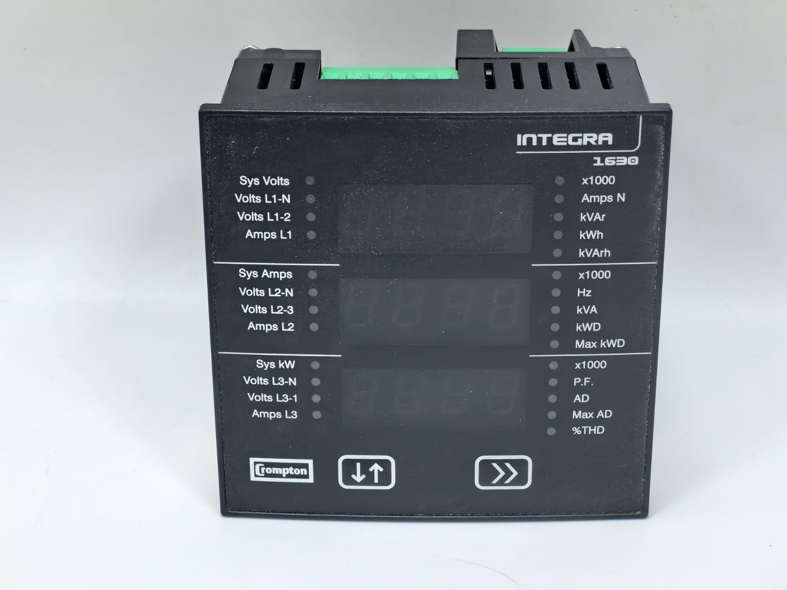 CROMPTON INT-1630-L-1-M-010 CROMPTON INT-1630-L-1-M-010 INTEGRA 1630 DIGITAL METERING SYSTEM 2