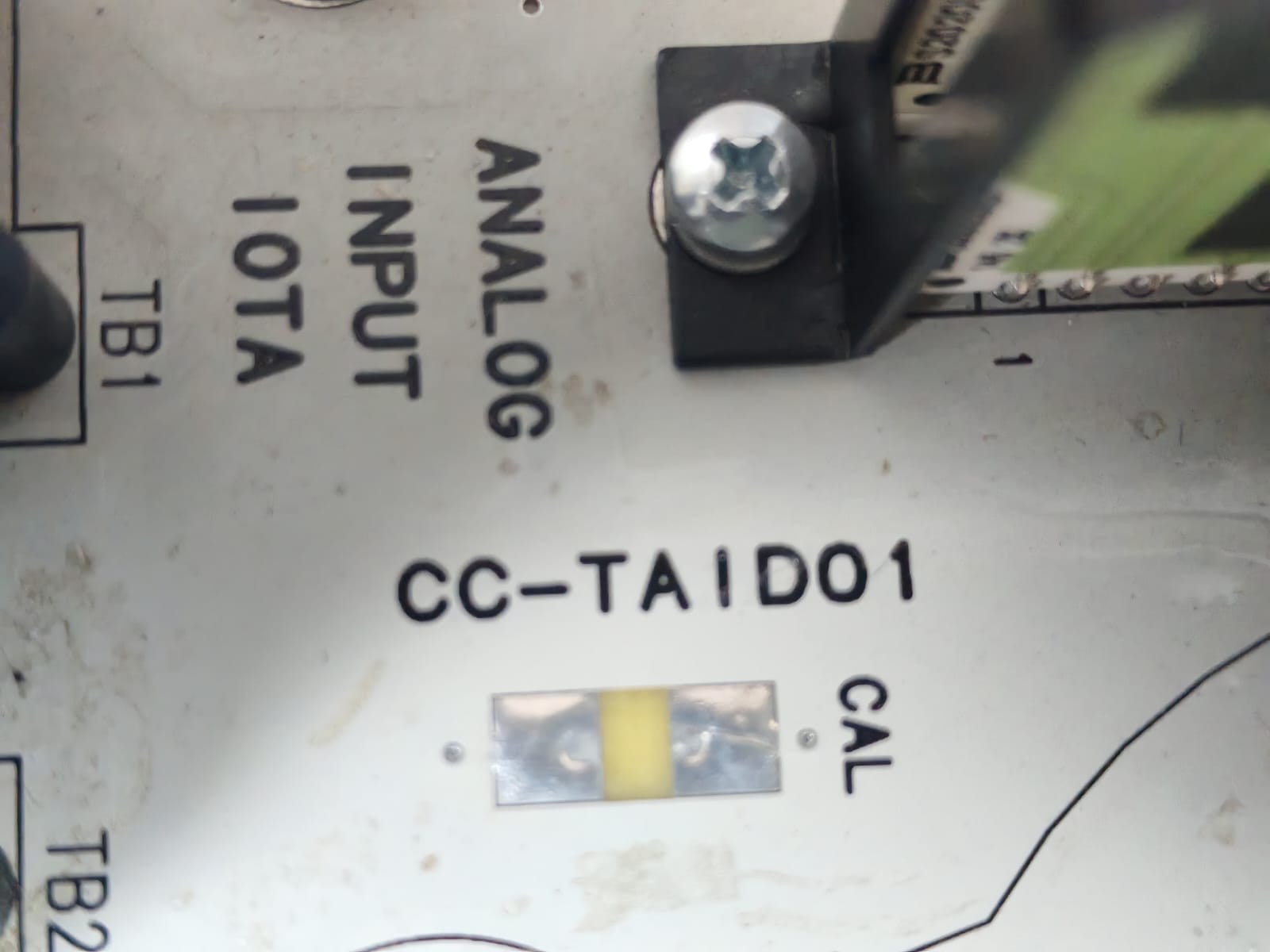 Honeywell CC-PAIH02 CC-PAIX02 CC-TAID01 51306733-175 REV B HONEYWELL CC-PAIH02 CC-PAIX02 CC-TAID01 51306733-175 REV B INPUT ANALOG MODULE 5