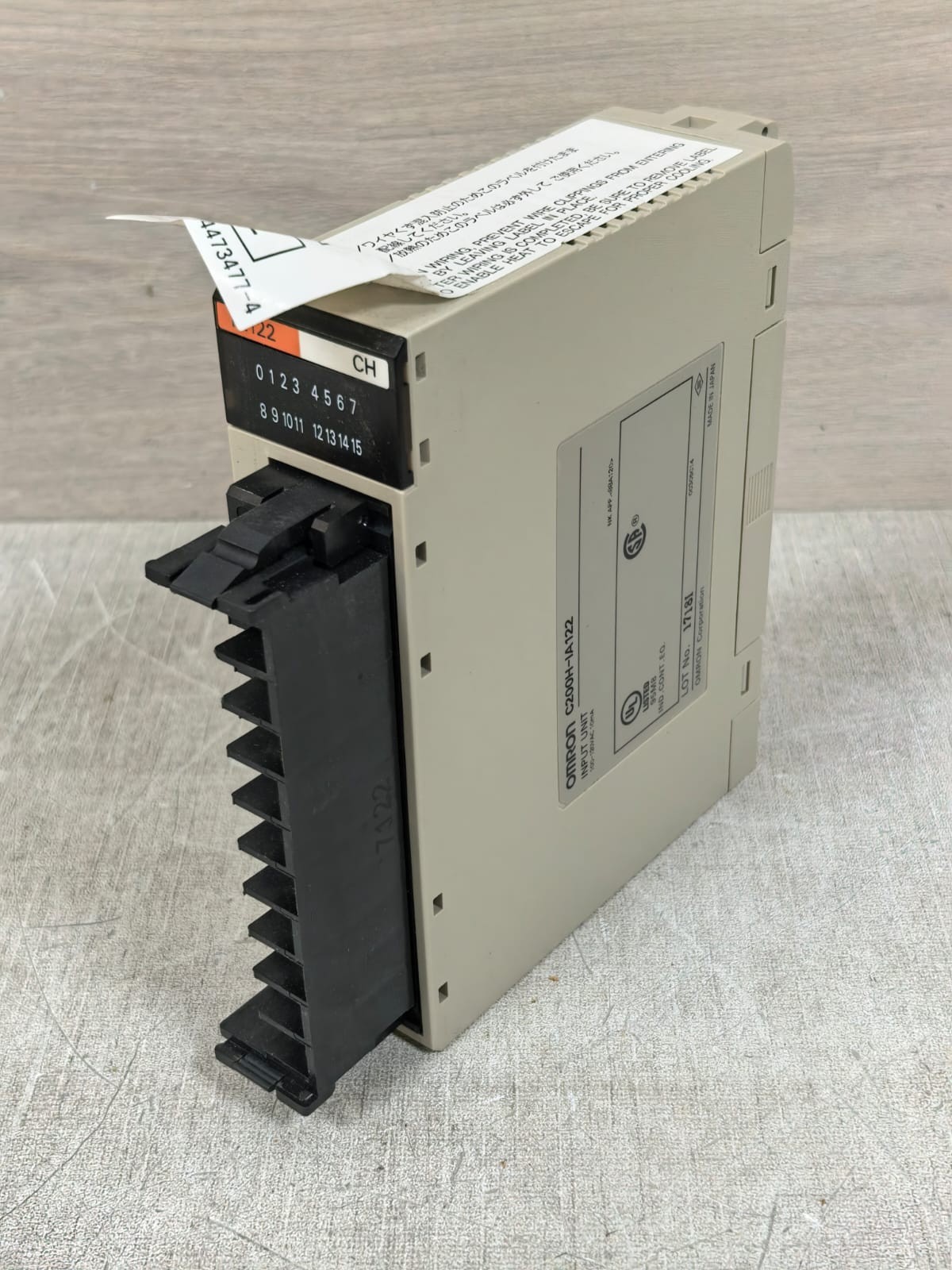 Omron OMRON C200H-IA122 OMRON C200H-IA122 INPUT UNIT 100-120VAC 5