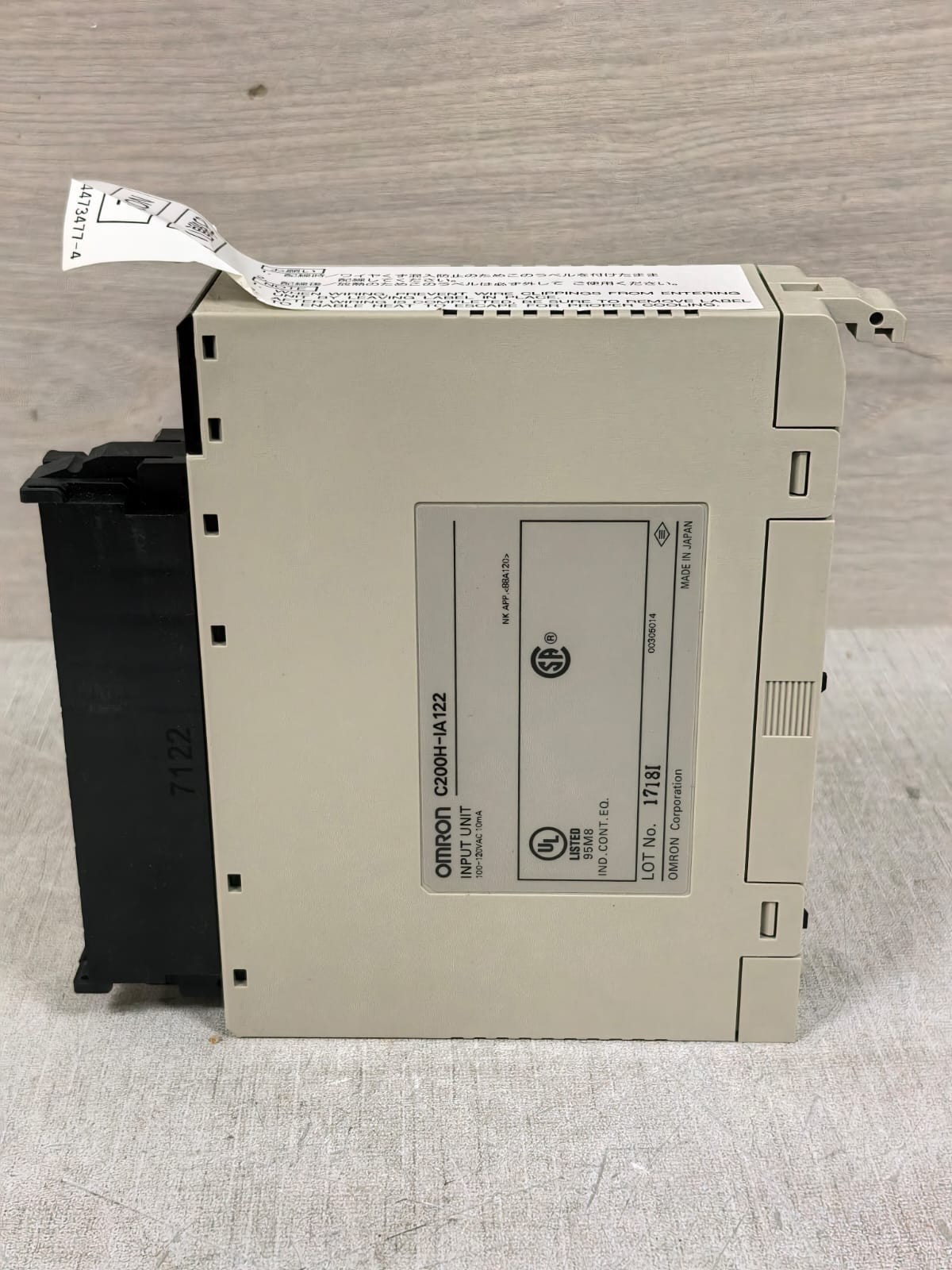 Omron OMRON C200H-IA122 OMRON C200H-IA122 INPUT UNIT 100-120VAC 7
