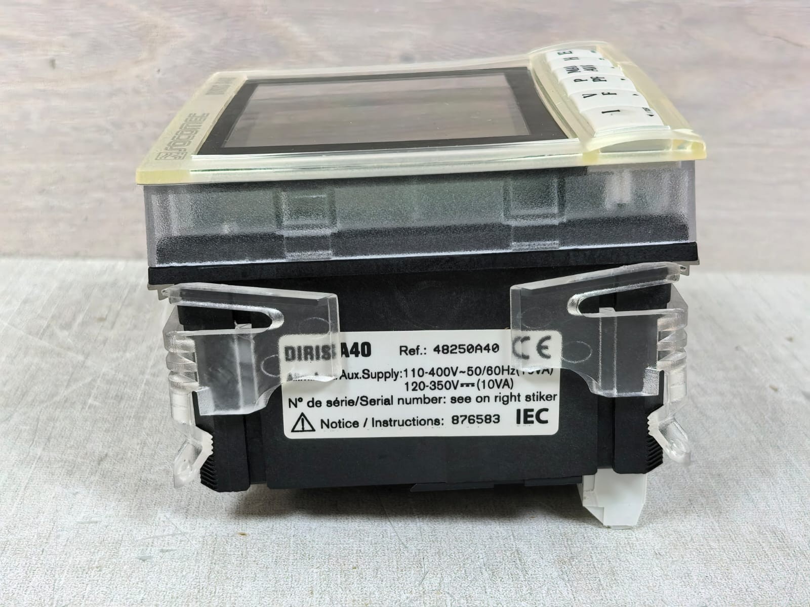 Socomec DIRIS A40 SOCOMEC DIRIS A40 48250A40 MULTI FUNCTION METER 110-240V 8