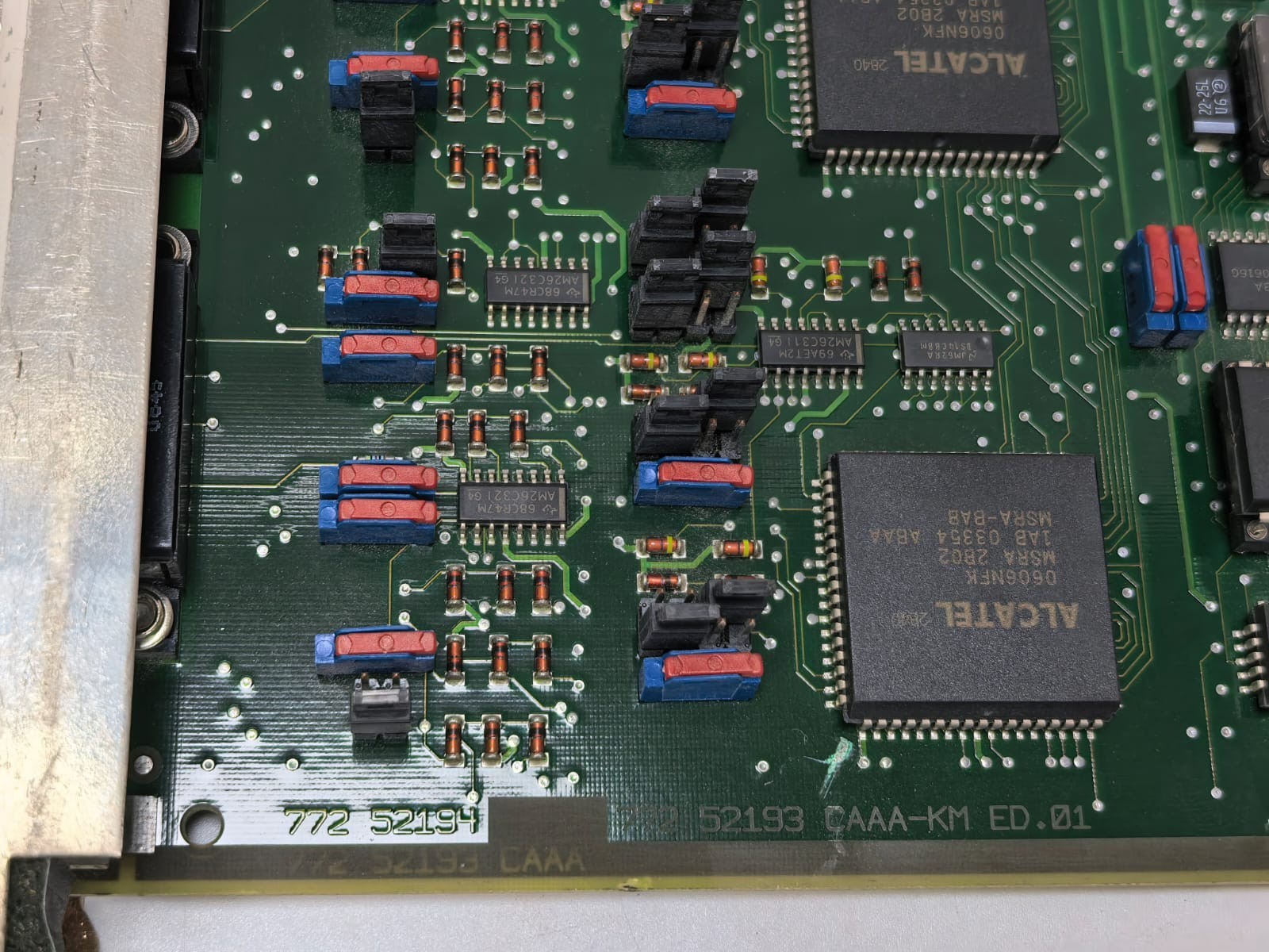 Alcatel-Lucent 3AL40069AAAA01 ALCATEL 3AL40069AAAA01 NETWORK LINE CARD MODULE 772 52193 CAAA-KM ED.01 6