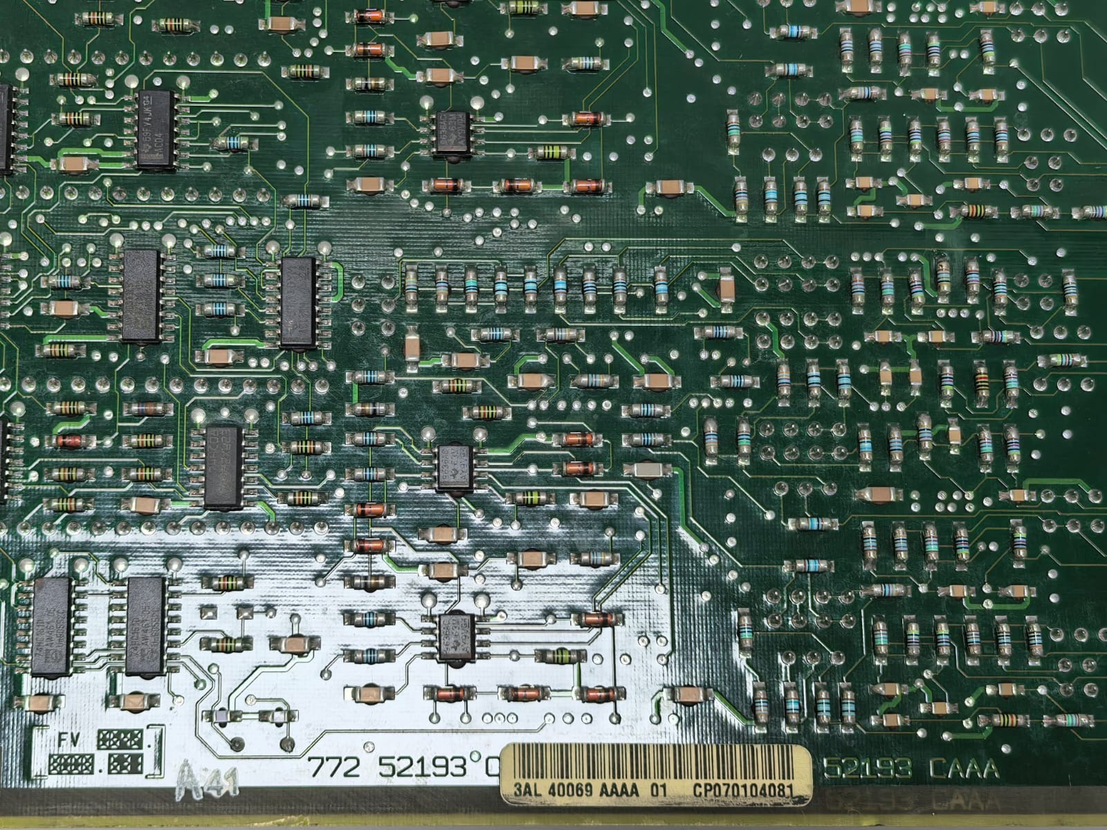 Alcatel-Lucent 3AL40069AAAA01 ALCATEL 3AL40069AAAA01 NETWORK LINE CARD MODULE 772 52193 CAAA-KM ED.01 10