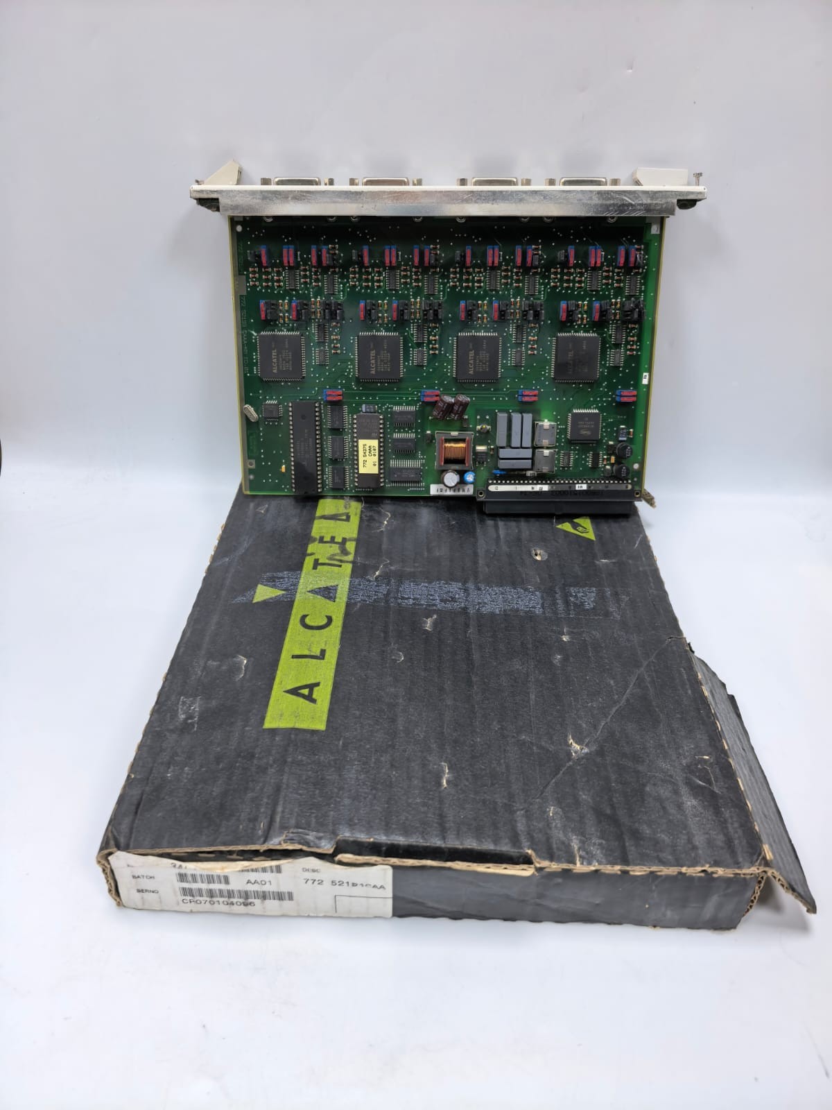 ALCATEL 3AL40069AAAA01 NETWORK LINE CARD MODULE 772 52193 CAAA-KM ED.01