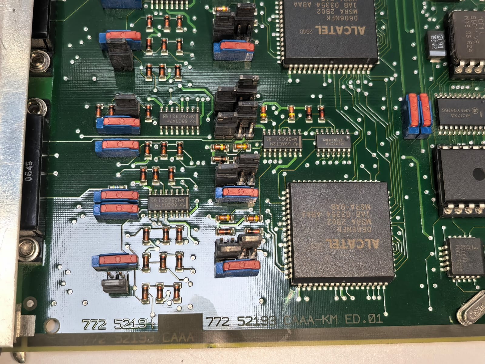 Alcatel-Lucent 3AL40069AAAA01 ALCATEL 3AL40069AAAA01 NETWORK LINE CARD MODULE 772 52193 CAAA-KM ED.01 4