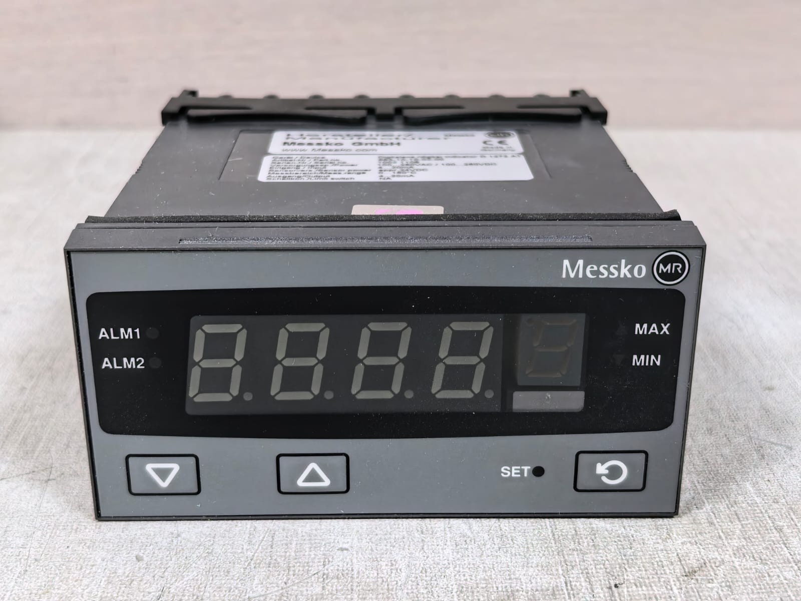 MESSKO 663-10-10-02-00 MESSKO 663-10-10-02-00 DIGITAL INDICATOR D 1272 AT 24VDC 4