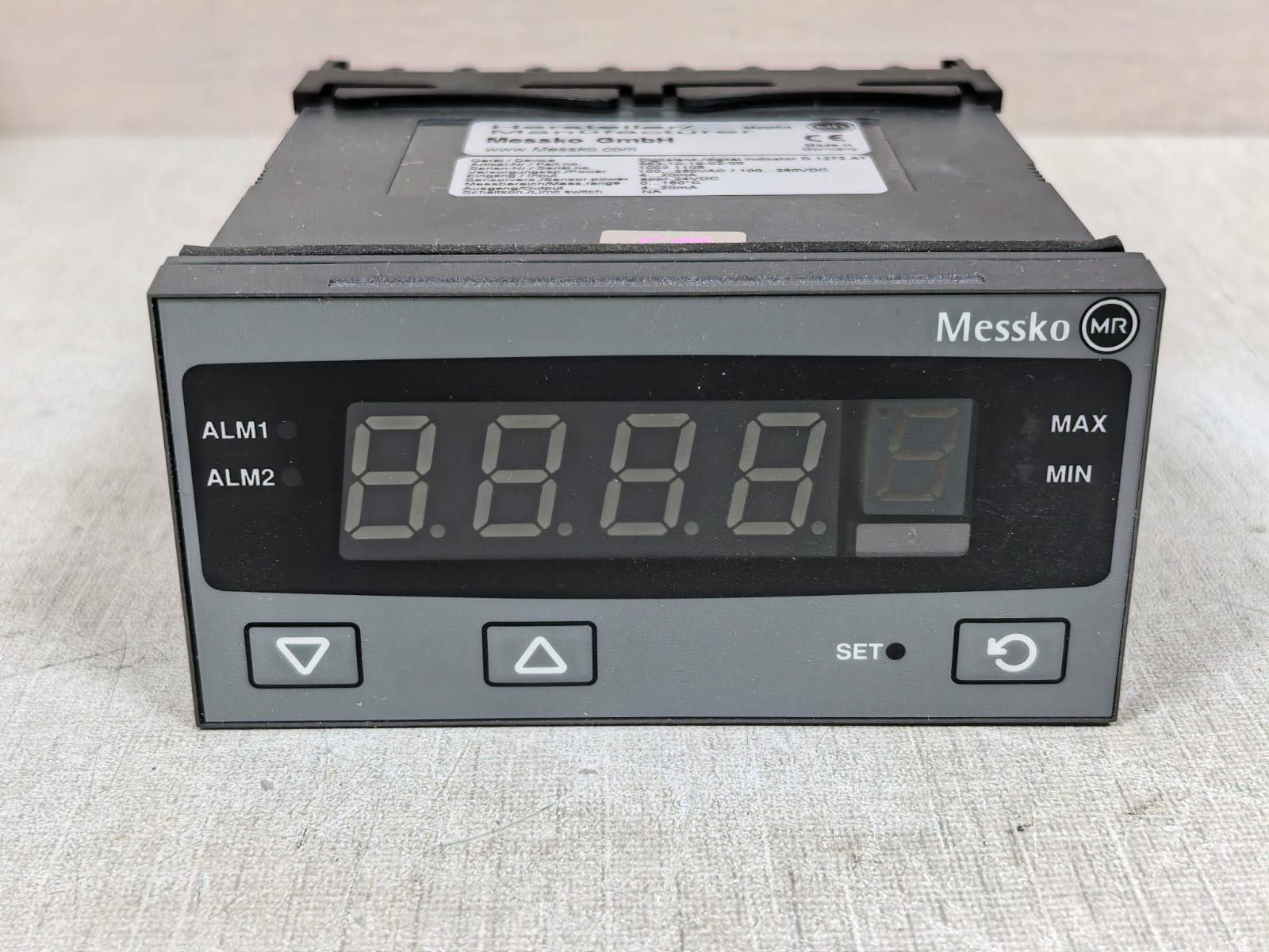 MESSKO 663-10-10-02-00 MESSKO 663-10-10-02-00 DIGITAL INDICATOR D 1272 AT 24VDC 5