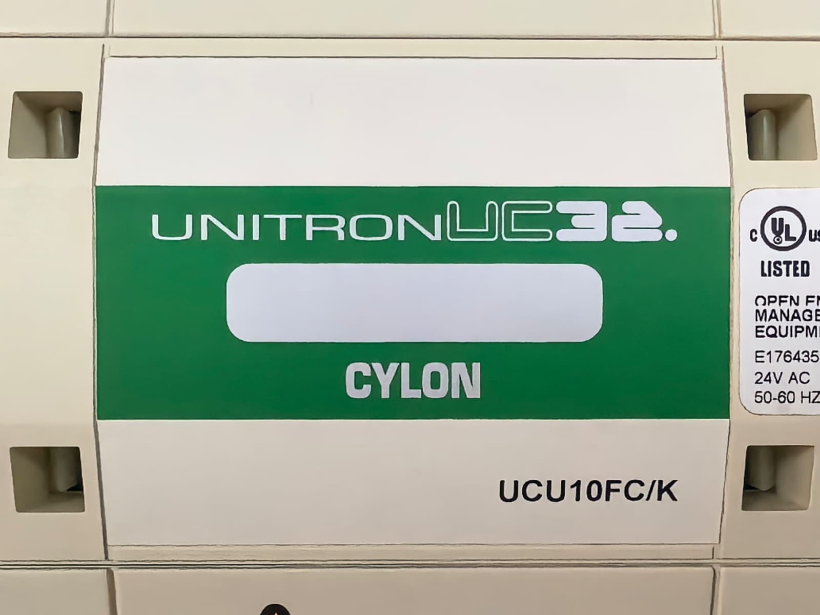 CYLON UNITRONUC32 UCU10FC/K CYLON UNITRONUC32 UCU10FC/K CONTROLLER 24VAC 4