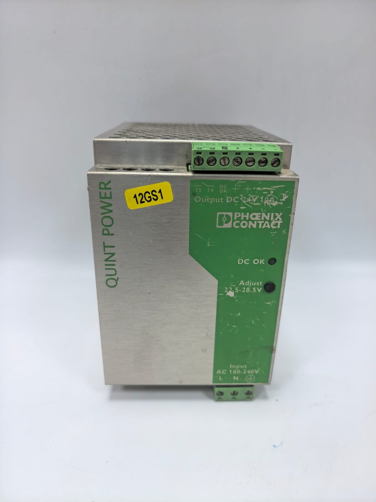 Phoenix Contact QUINT-PS-100-240AC/24DC/10 PHOENIX CONTACT QUINT-PS-100-240AC/24DC/10 POWER SUPPLY 2938604 2
